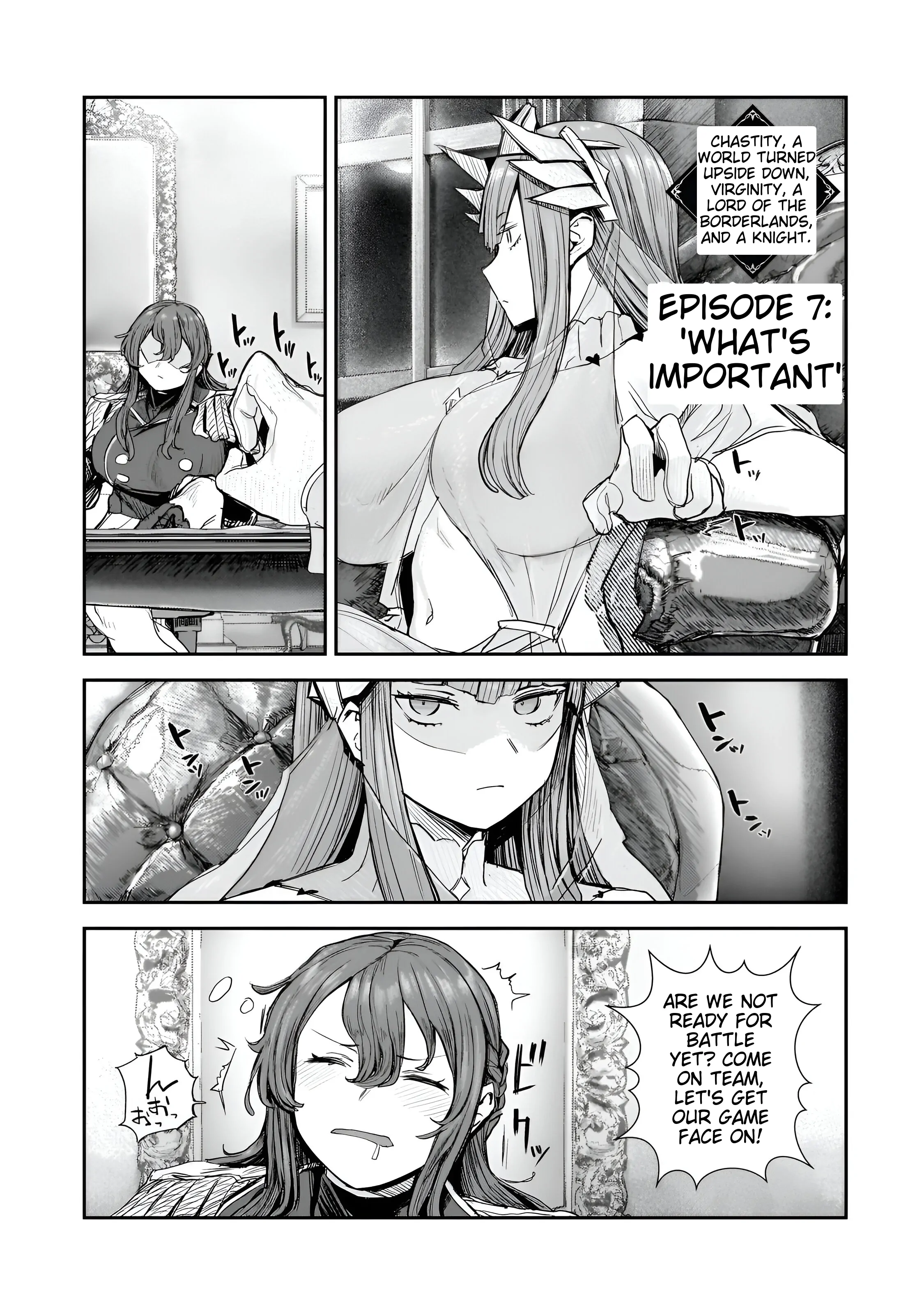 Virgin Knight Who Is The Frontier Lord In The Gender Switched World - Chapter 7