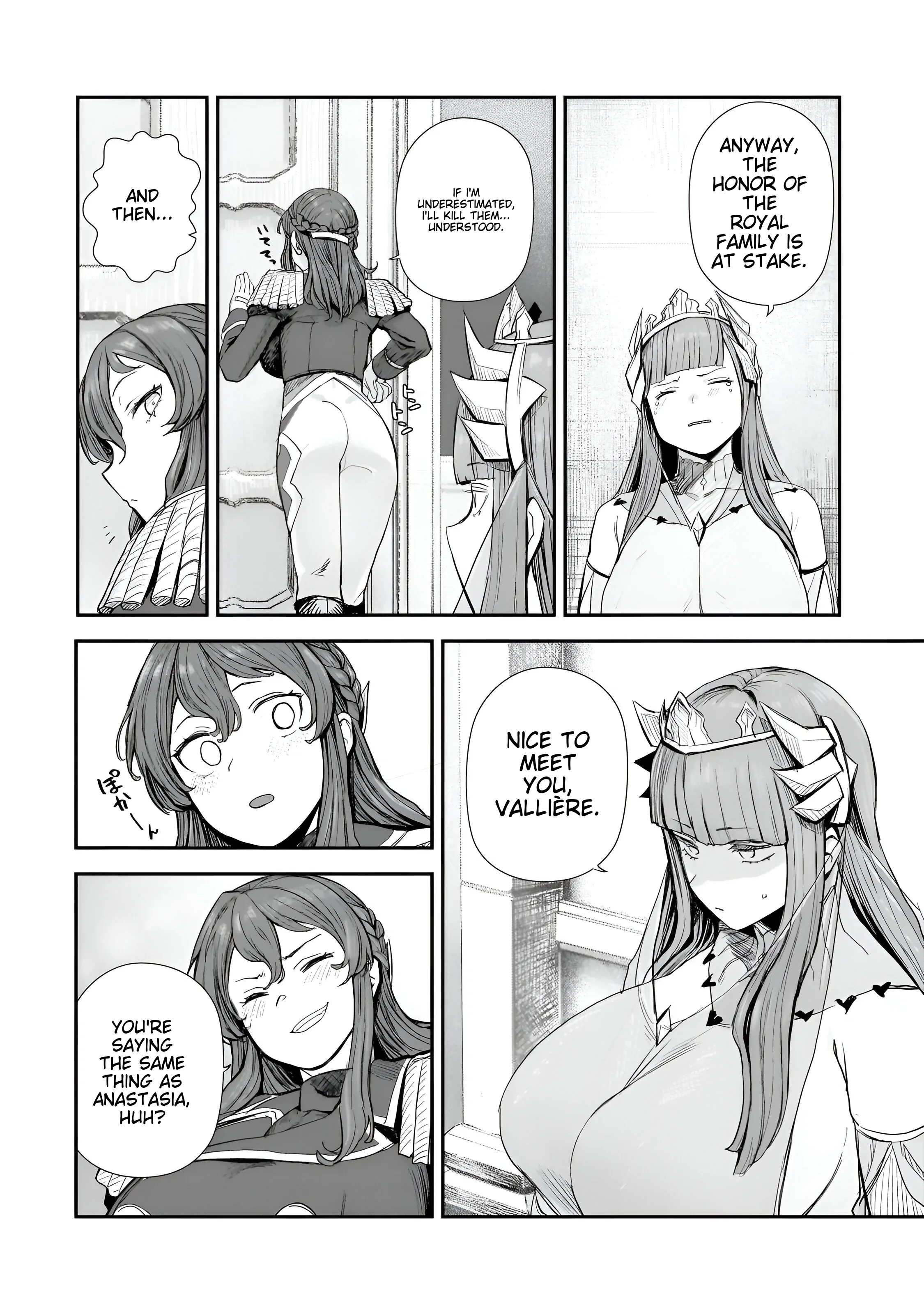 Virgin Knight Who Is The Frontier Lord In The Gender Switched World - Chapter 7