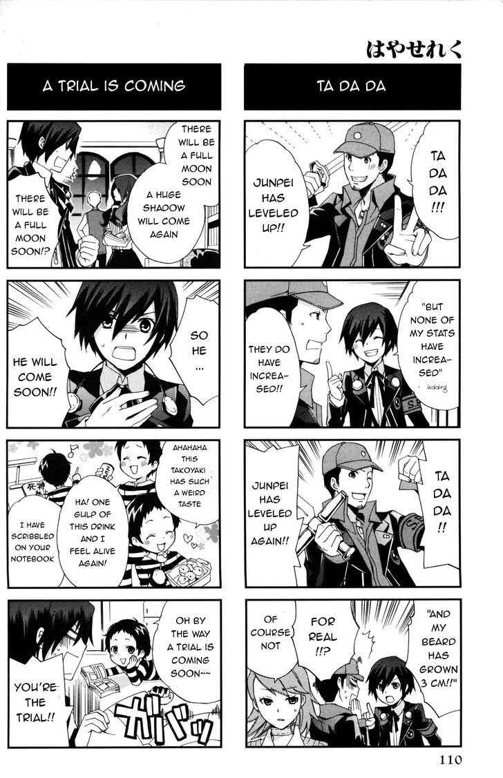 Persona 3 4Koma Gag Battle Broken Hen - Chapter 1 : I Am Back!