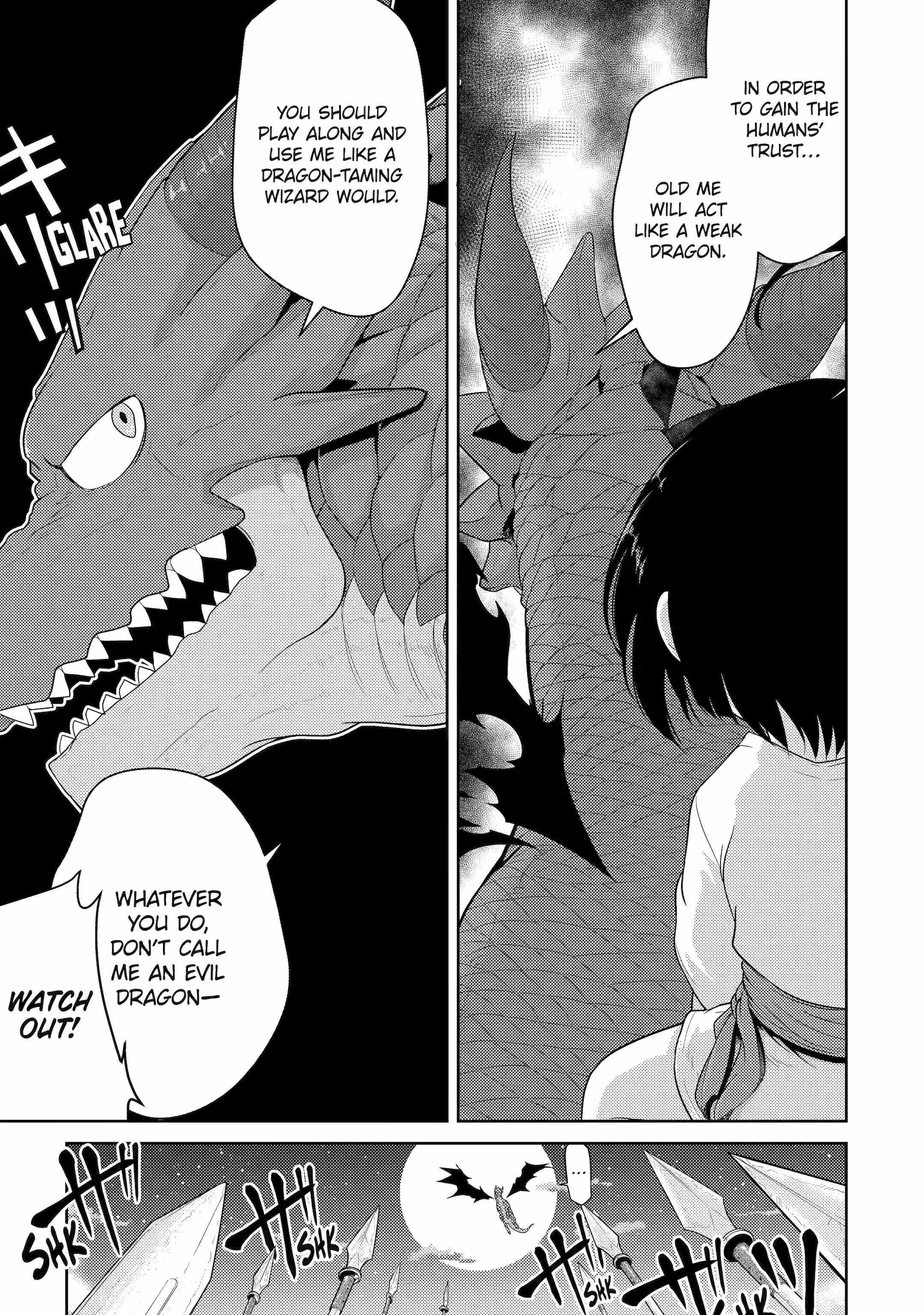 Yowai 5000-Nen No Soushoku Dragon, Iwarenaki Jaryuu Nintei Yada Kono Ikenie, Hito No Hanashi O Kiite Kurenai - Chapter 2