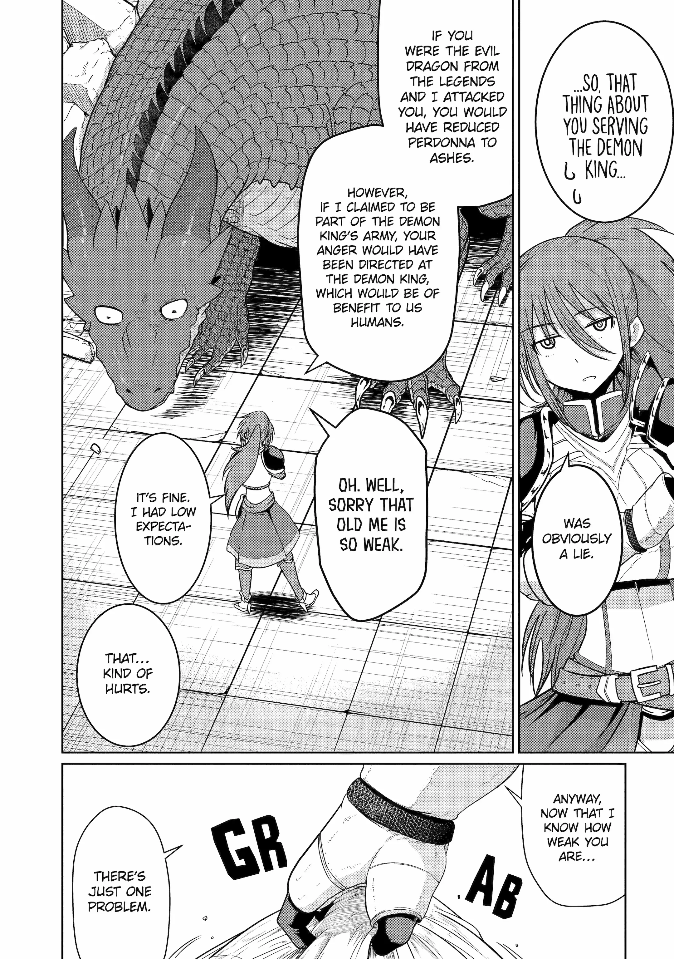 Yowai 5000-Nen No Soushoku Dragon, Iwarenaki Jaryuu Nintei Yada Kono Ikenie, Hito No Hanashi O Kiite Kurenai - Chapter 4