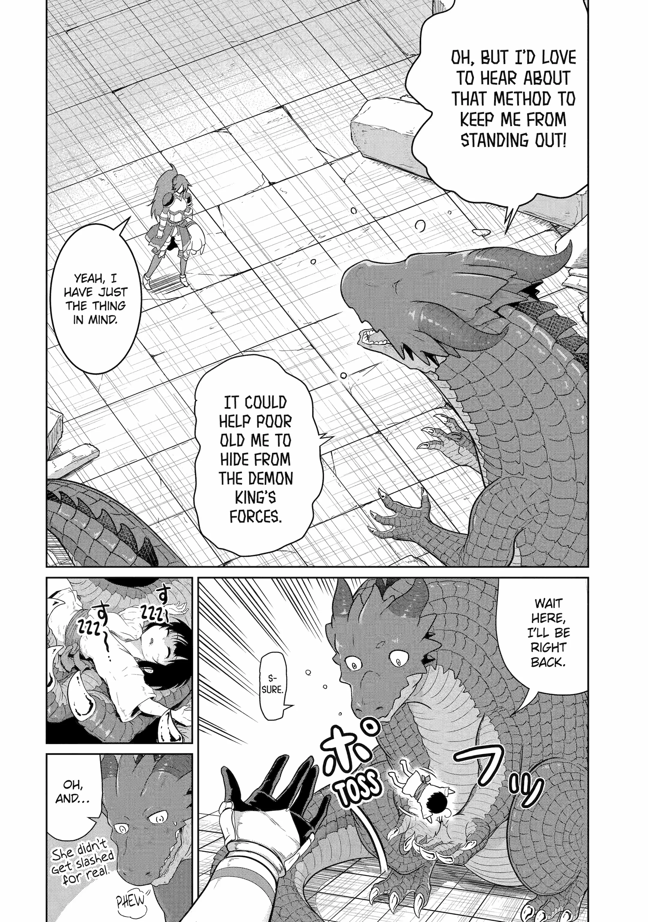 Yowai 5000-Nen No Soushoku Dragon, Iwarenaki Jaryuu Nintei Yada Kono Ikenie, Hito No Hanashi O Kiite Kurenai - Chapter 4