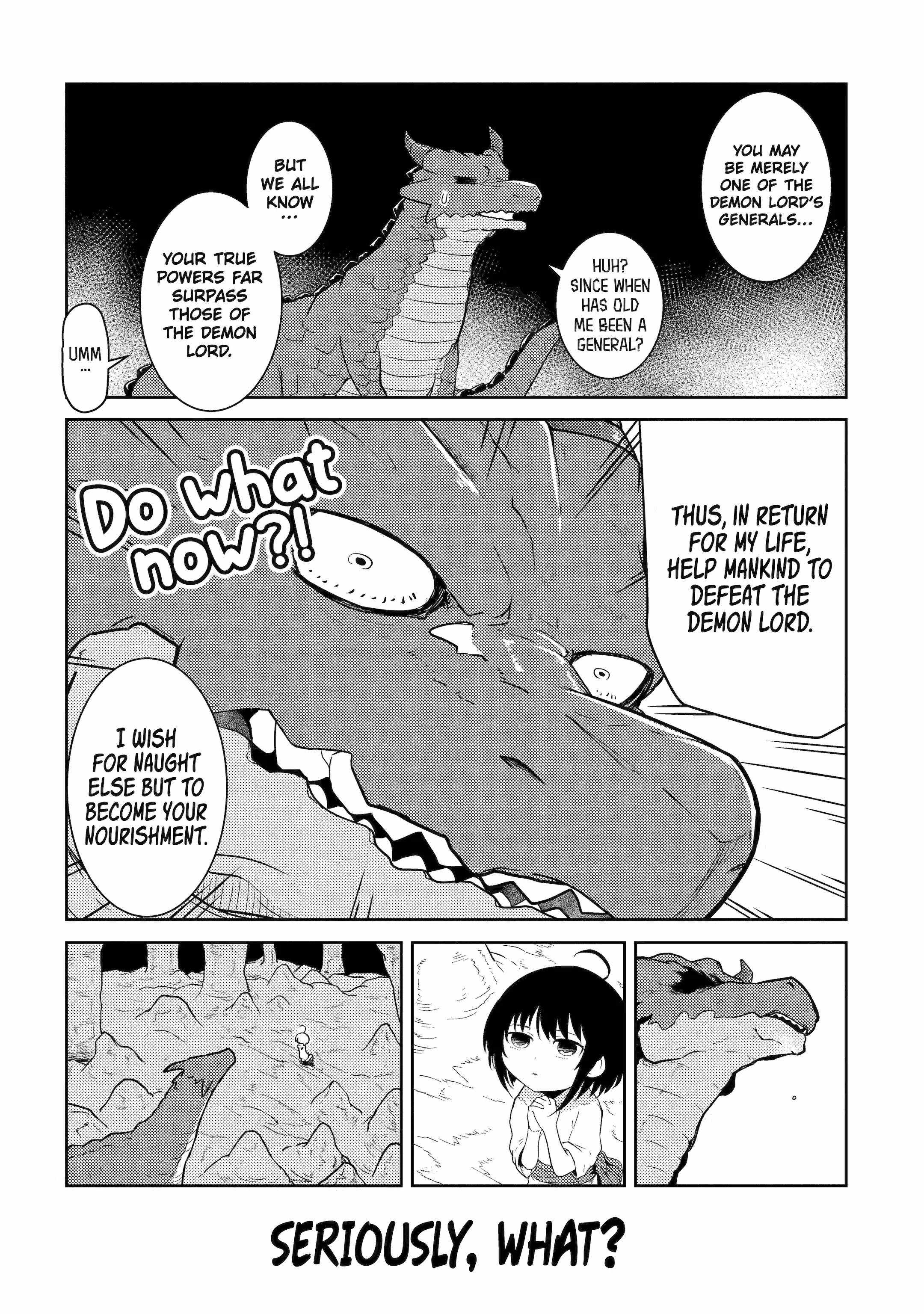 Yowai 5000-Nen No Soushoku Dragon, Iwarenaki Jaryuu Nintei Yada Kono Ikenie, Hito No Hanashi O Kiite Kurenai - Chapter 1