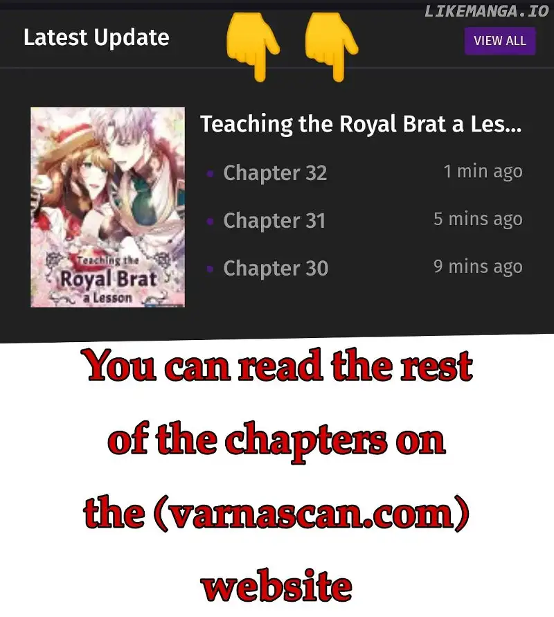 Teaching The Royal Brat A Lesson - Chapter 28