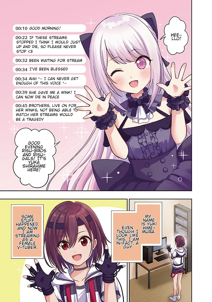 Shitsurenshita Node Vtuber Hajimetara Toshiue No Onee-San Ni Motemashita - Vol.1 Chapter 1