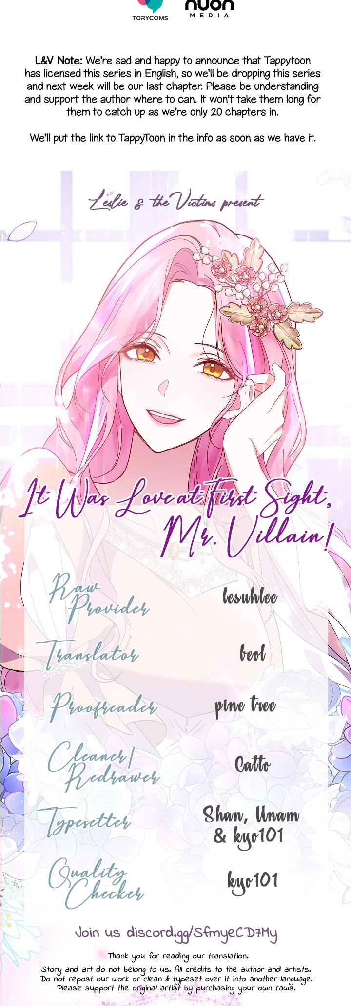 It Was Love At First Sight, Mr. Villain! - Chapter 20