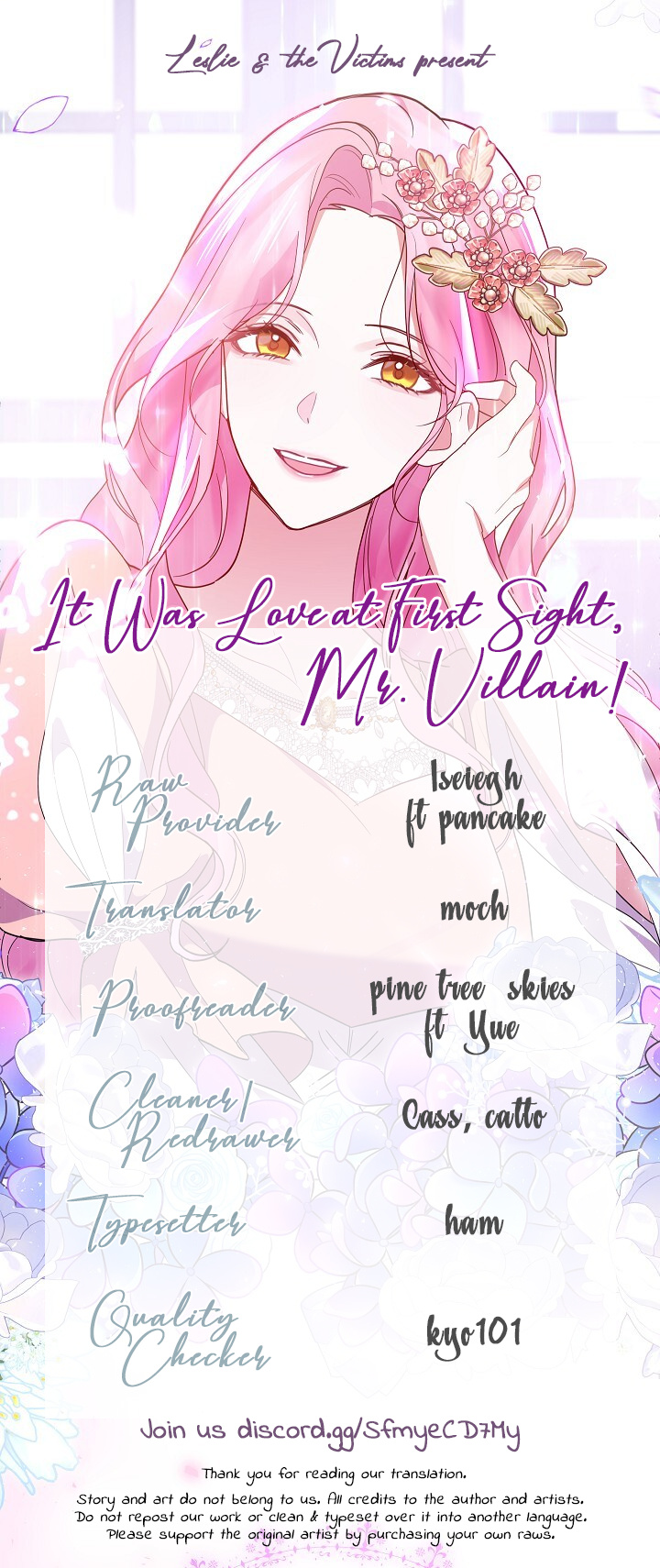 It Was Love At First Sight, Mr. Villain! - Chapter 3