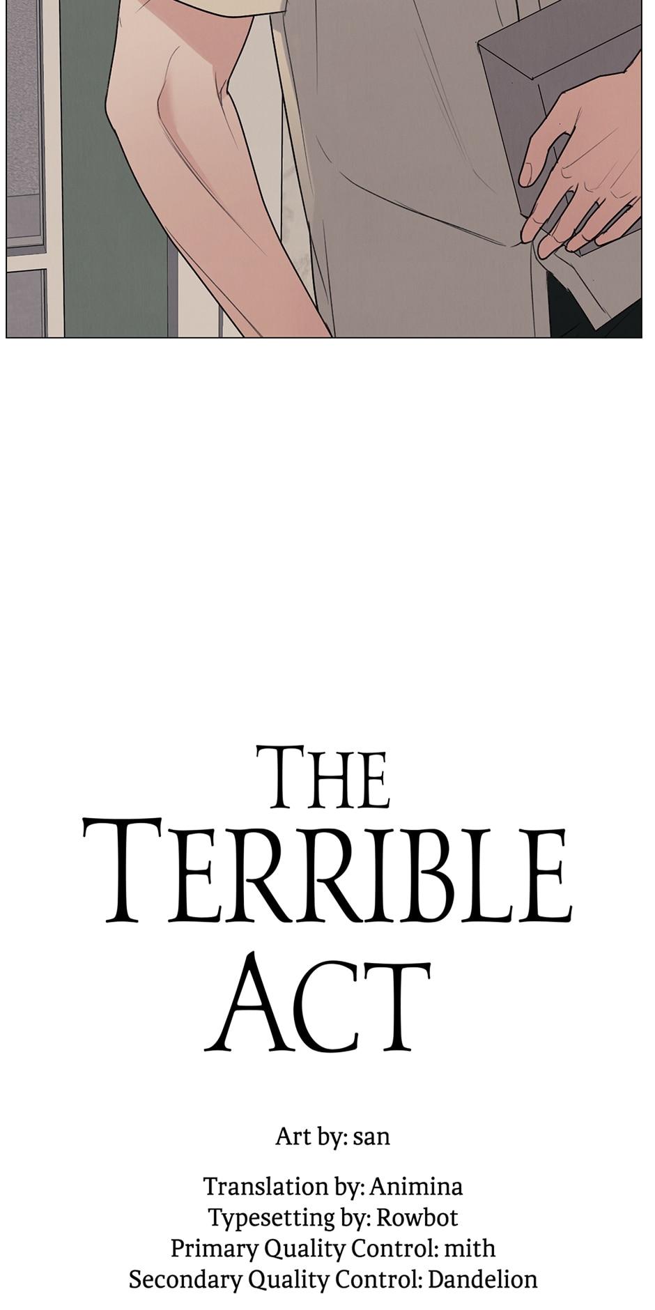 The Terrible Act - Chapter 44