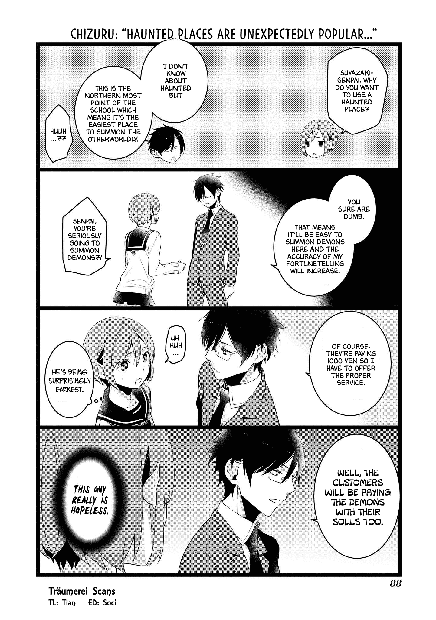 A Pervert In Love Is A Demon. - Chapter 11: The Day Before The Culture Festival