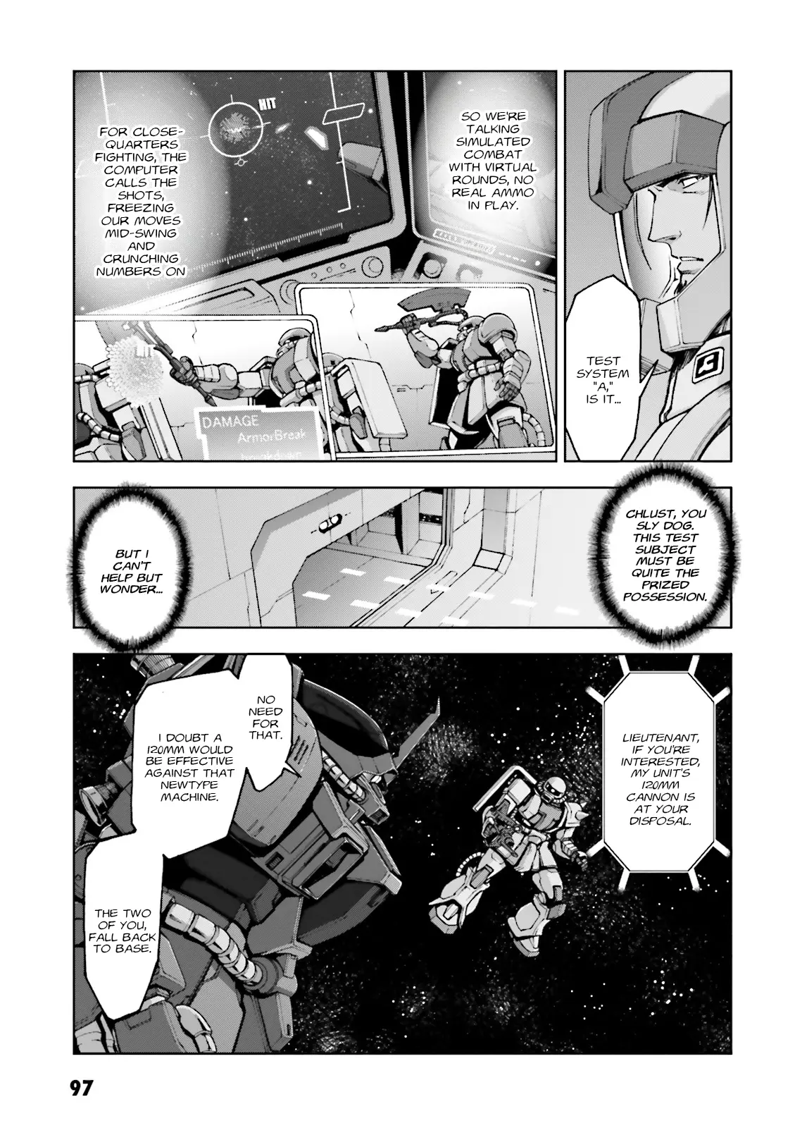 Kidou Sensei Gundam Gaiden - The Blue Destiny (Taichi You) - Vol.4 Chapter 18: Pulse Of Exam (Pt.2)