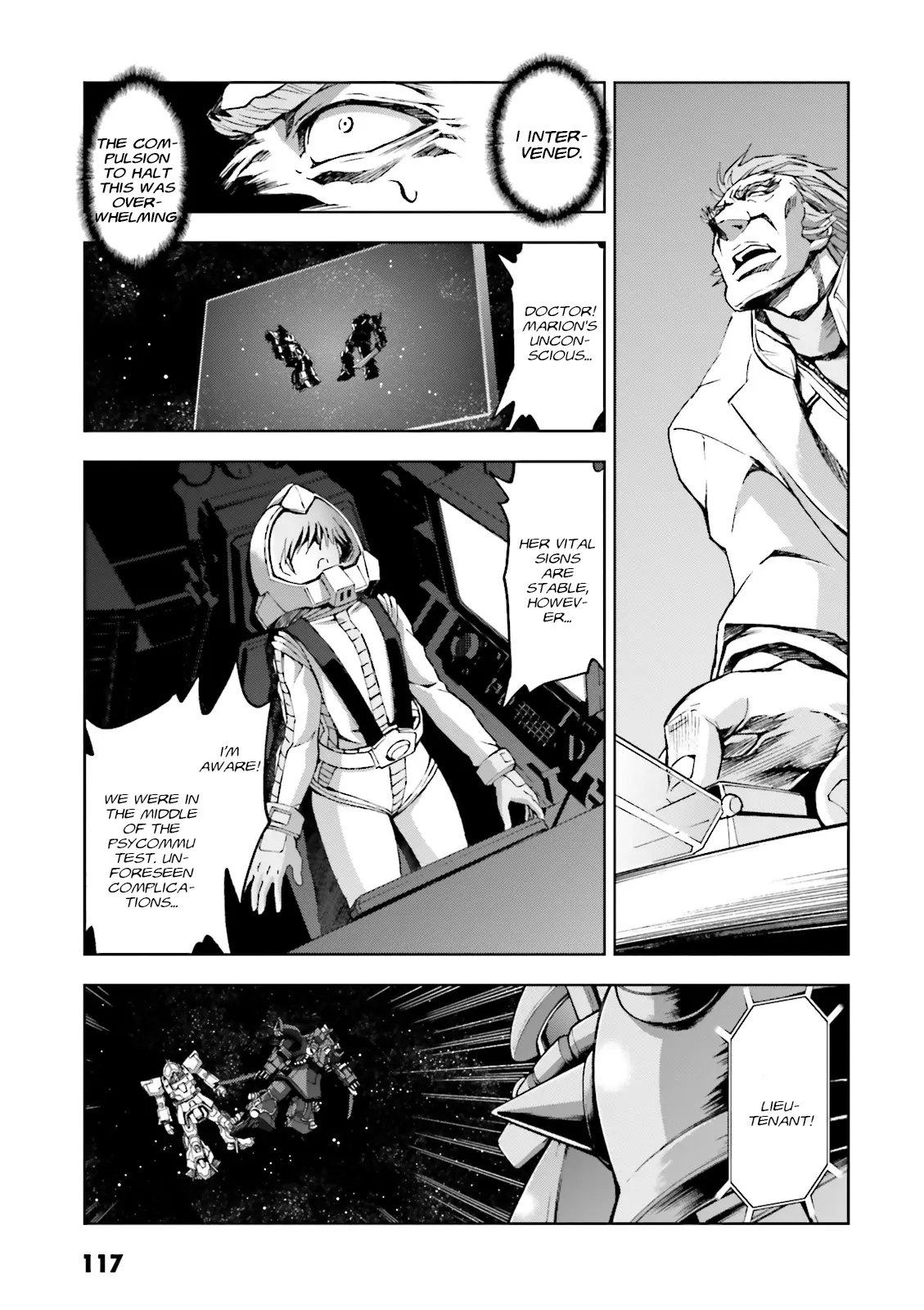 Kidou Sensei Gundam Gaiden - The Blue Destiny (Taichi You) - Vol.4 Chapter 18: Pulse Of Exam (Pt.2)