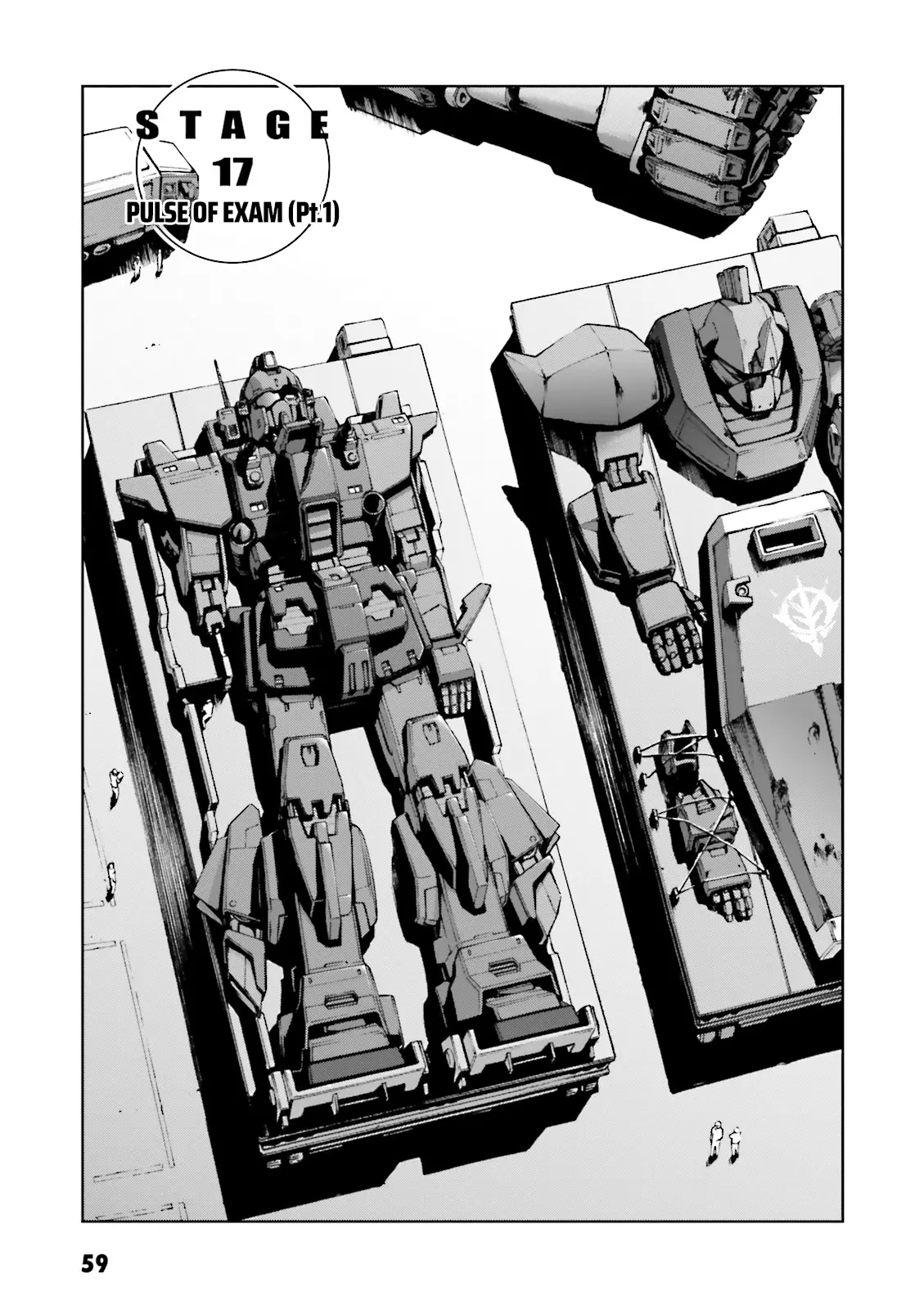 Kidou Sensei Gundam Gaiden - The Blue Destiny (Taichi You) - Vol.4 Chapter 17: Pulse Of Exam (Pt.1)