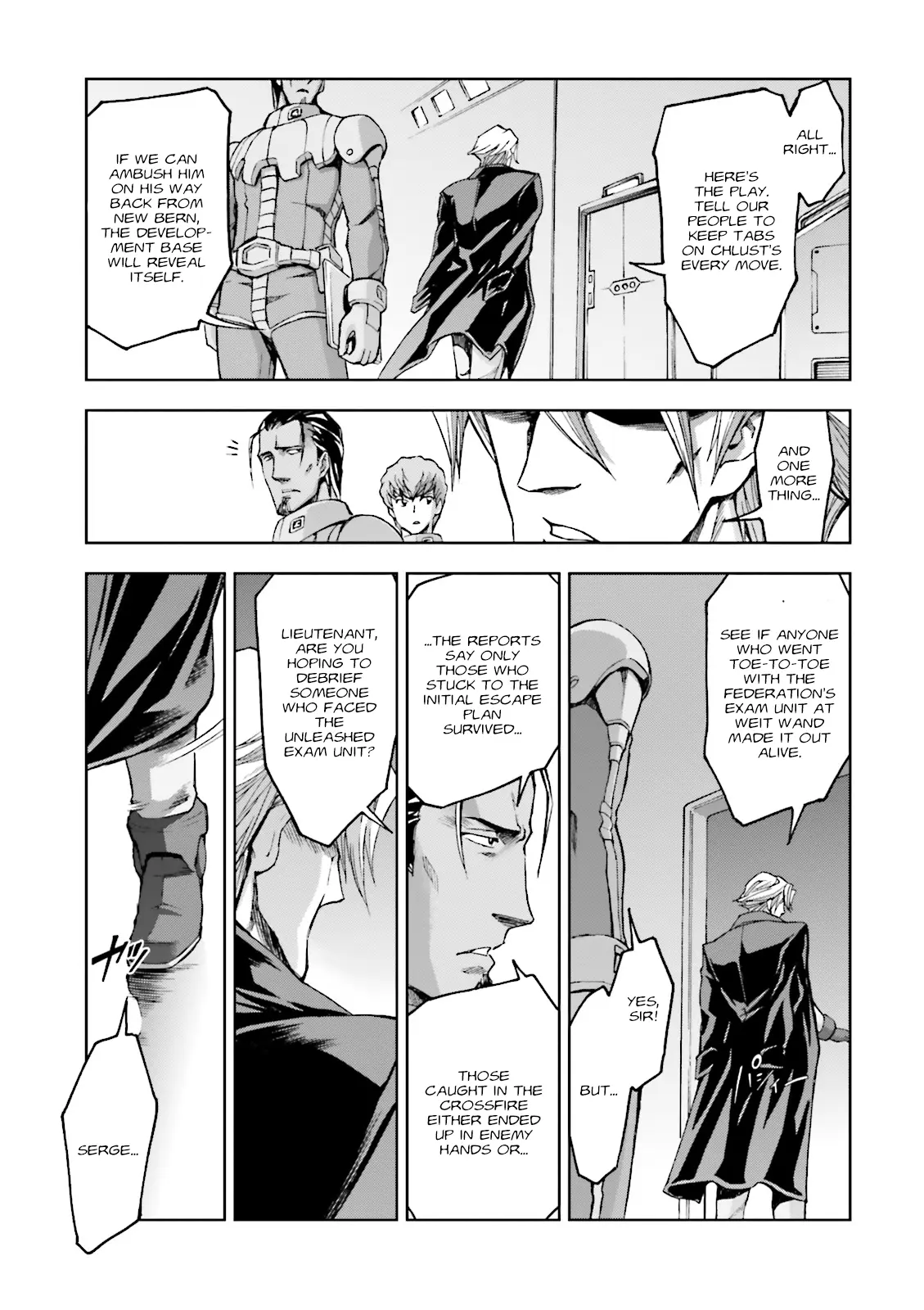 Kidou Sensei Gundam Gaiden - The Blue Destiny (Taichi You) - Vol.4 Chapter 17: Pulse Of Exam (Pt.1)