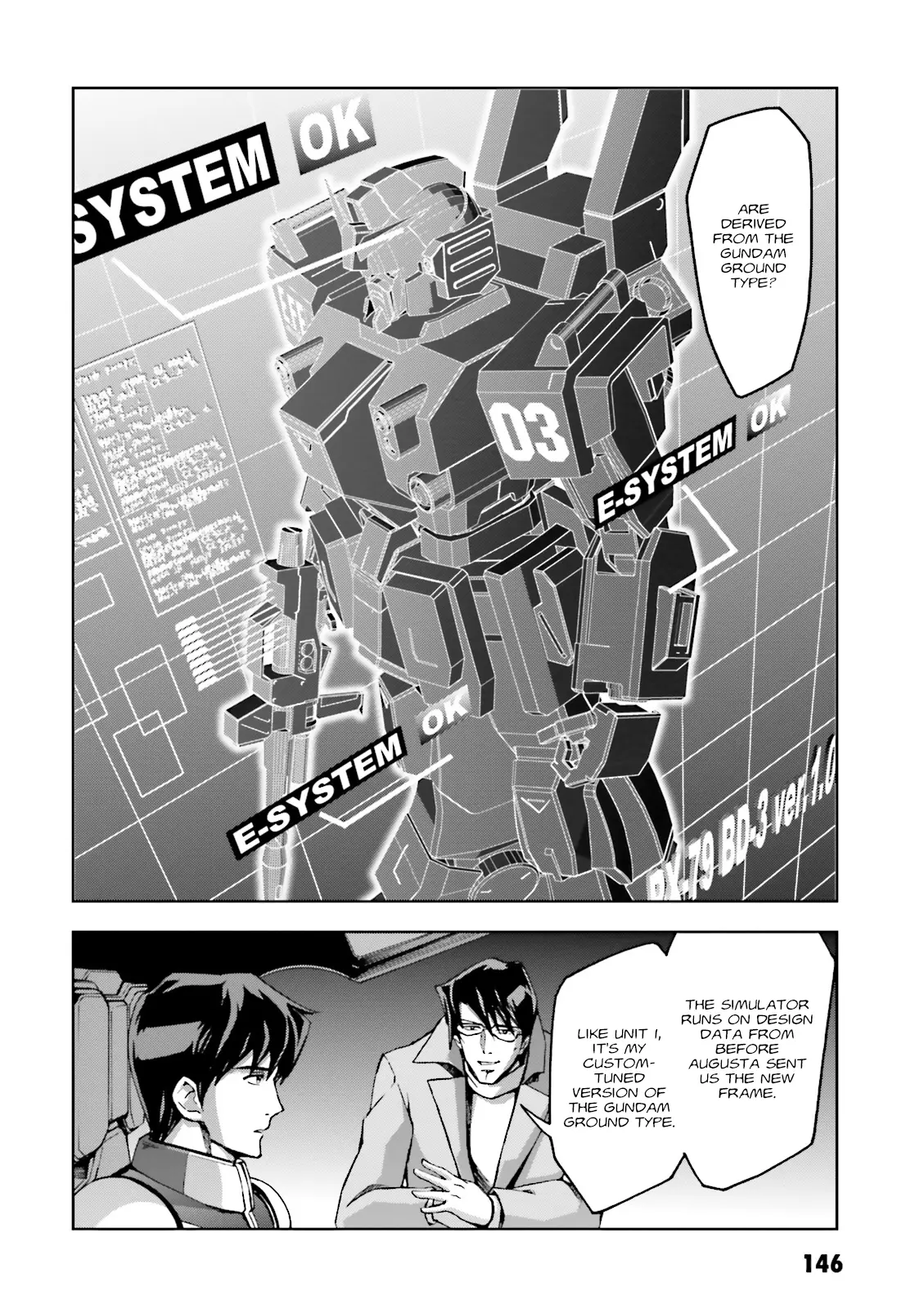 Kidou Sensei Gundam Gaiden - The Blue Destiny (Taichi You) - Vol.5 Chapter 25: Clare Kilmer