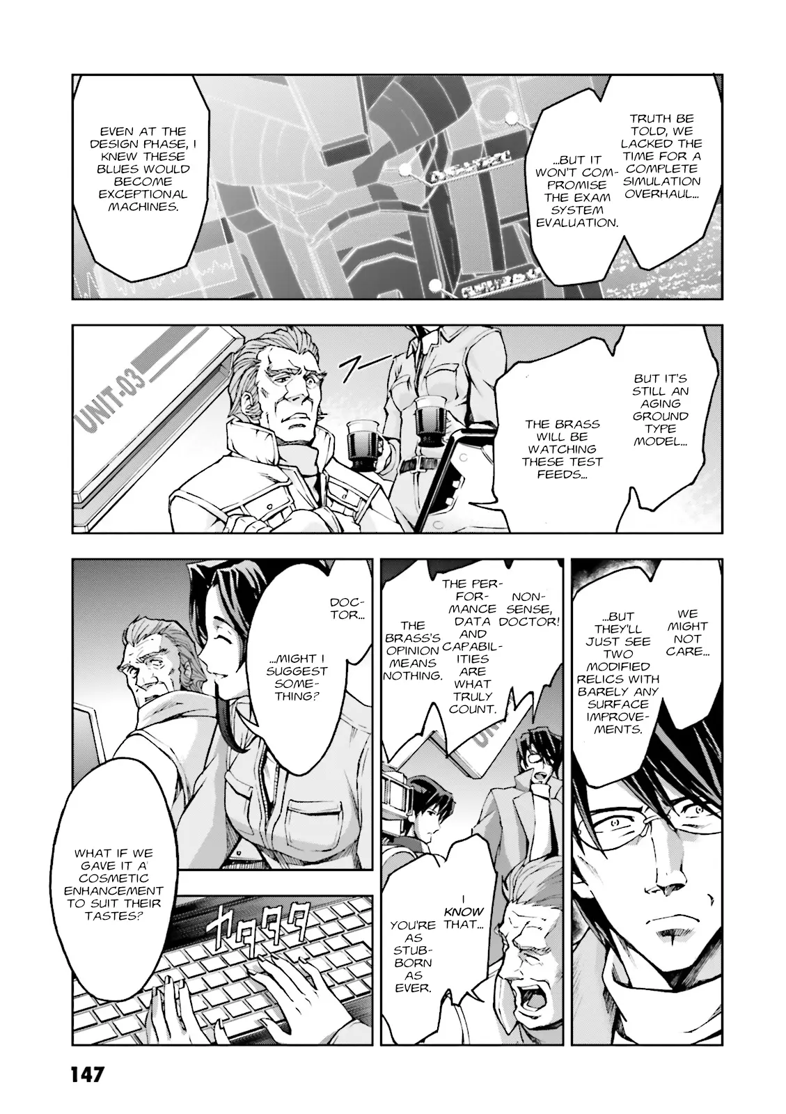 Kidou Sensei Gundam Gaiden - The Blue Destiny (Taichi You) - Vol.5 Chapter 25: Clare Kilmer