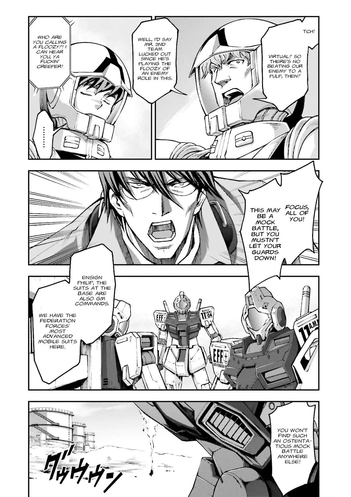 Kidou Sensei Gundam Gaiden - The Blue Destiny (Taichi You) - Chapter 12