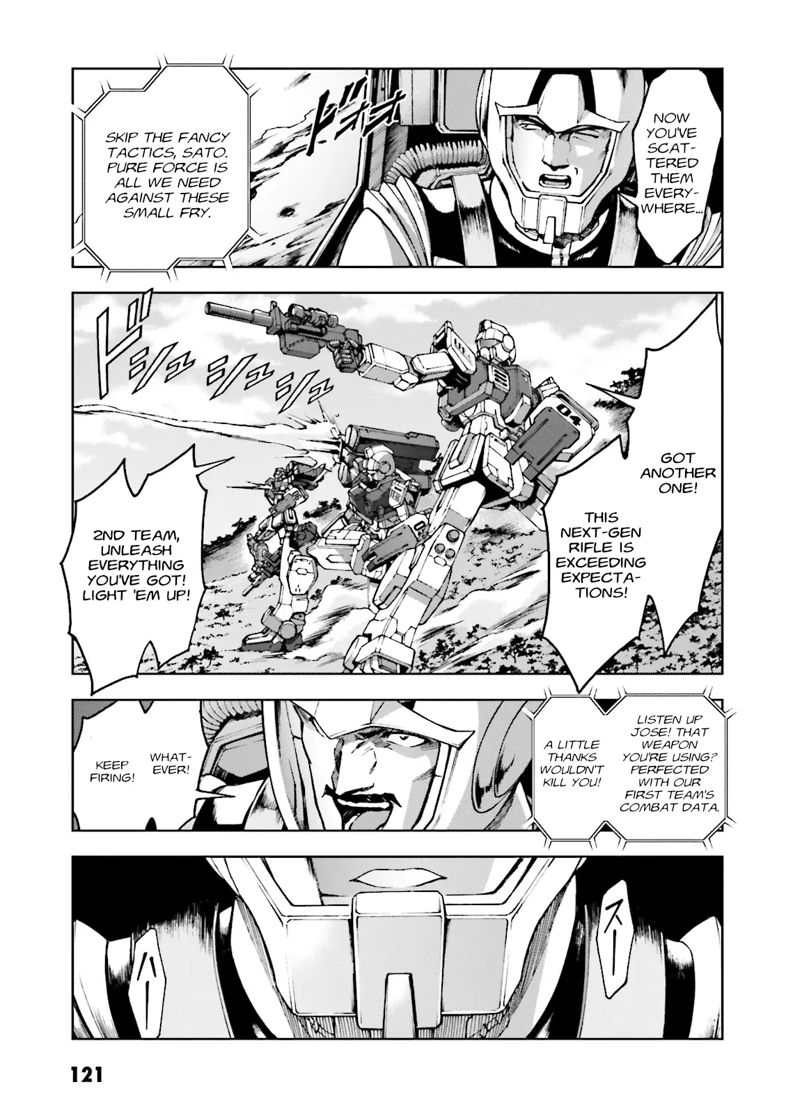 Kidou Sensei Gundam Gaiden - The Blue Destiny (Taichi You) - Vol.5 Chapter 24: Exam Labs