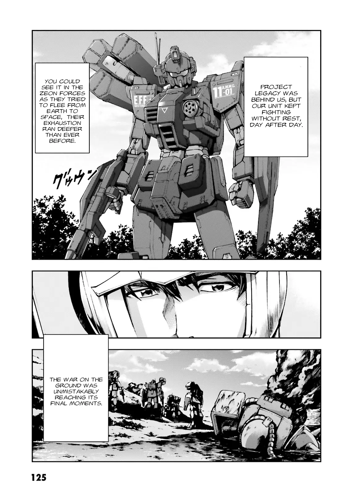 Kidou Sensei Gundam Gaiden - The Blue Destiny (Taichi You) - Vol.5 Chapter 24: Exam Labs