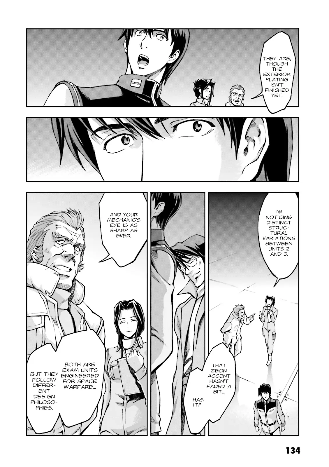 Kidou Sensei Gundam Gaiden - The Blue Destiny (Taichi You) - Vol.5 Chapter 24: Exam Labs