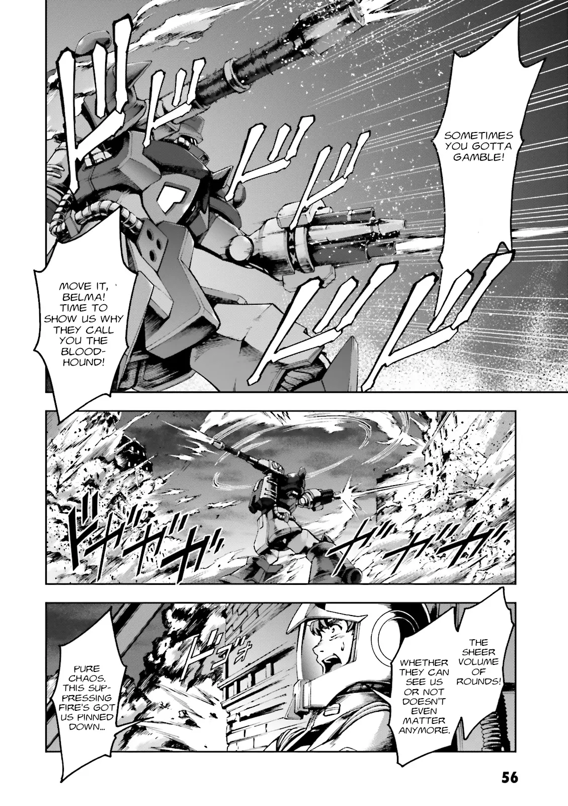 Kidou Sensei Gundam Gaiden - The Blue Destiny (Taichi You) - Vol.5 Chapter 22: Night Combat In The City Streets