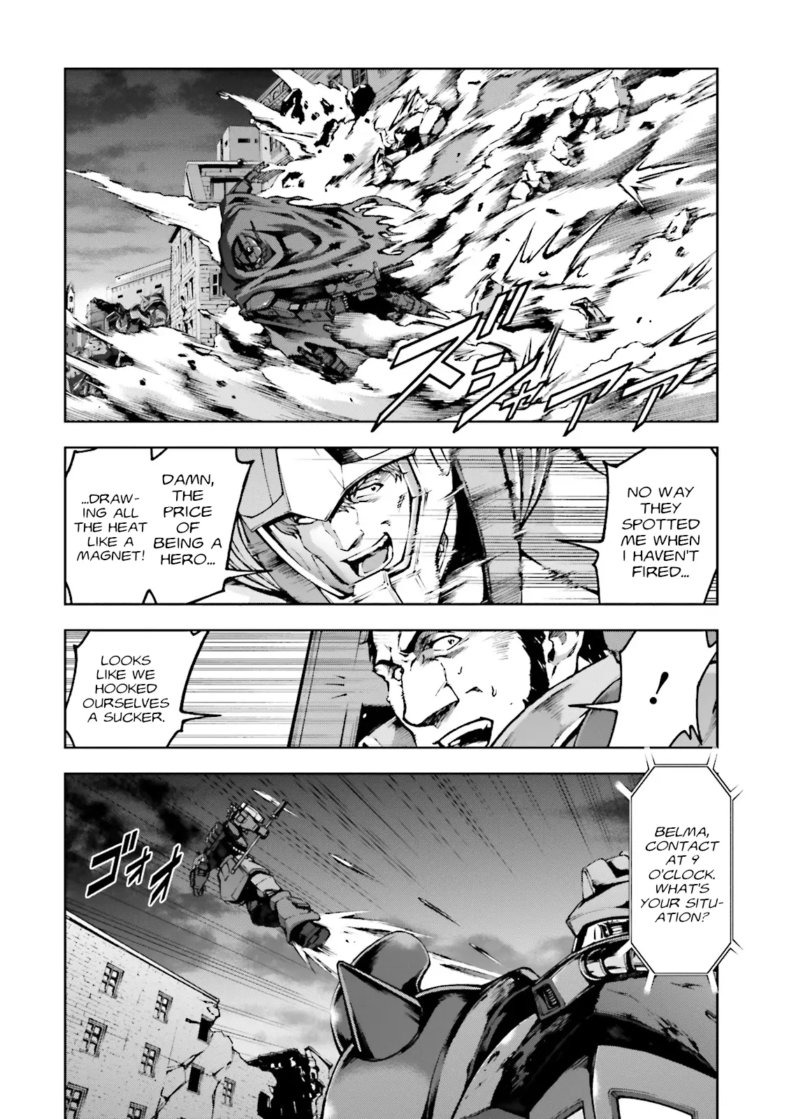 Kidou Sensei Gundam Gaiden - The Blue Destiny (Taichi You) - Vol.5 Chapter 22: Night Combat In The City Streets