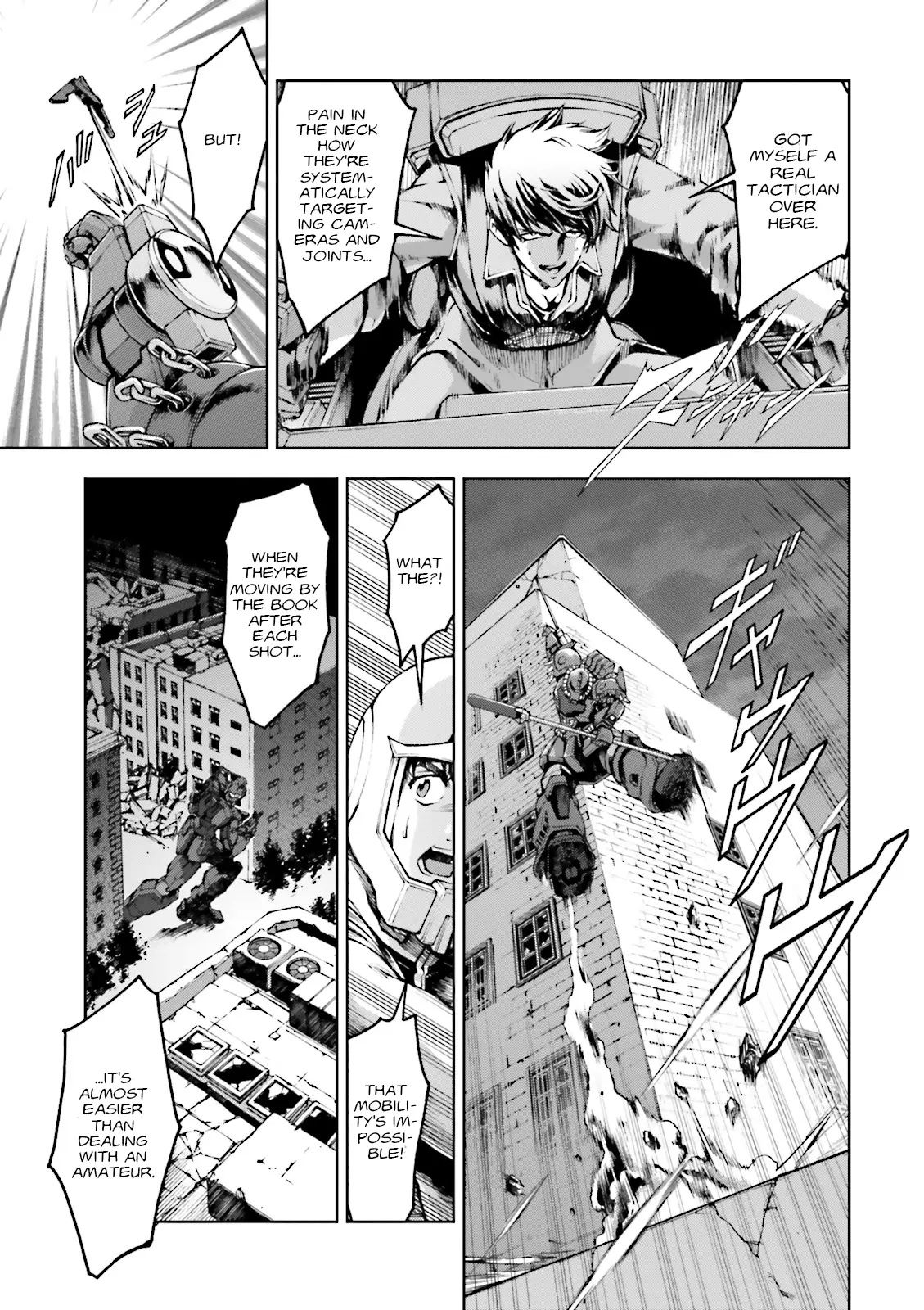 Kidou Sensei Gundam Gaiden - The Blue Destiny (Taichi You) - Vol.5 Chapter 22: Night Combat In The City Streets