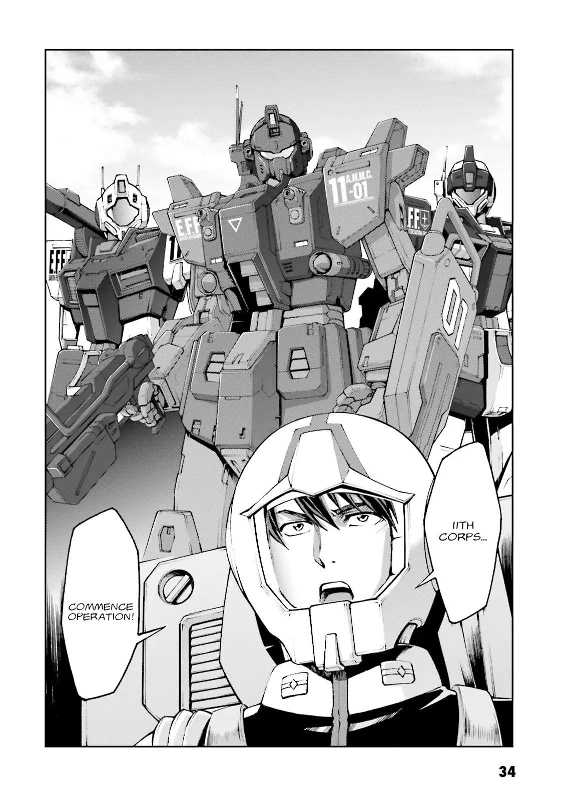 Kidou Sensei Gundam Gaiden - The Blue Destiny (Taichi You) - Chapter 11