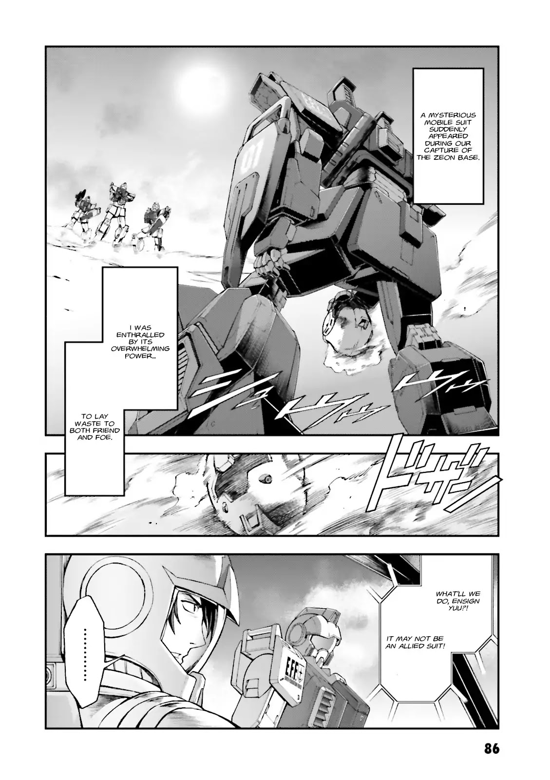 Kidou Sensei Gundam Gaiden - The Blue Destiny (Taichi You) - Chapter 3: Stage 3 - Blue Terror