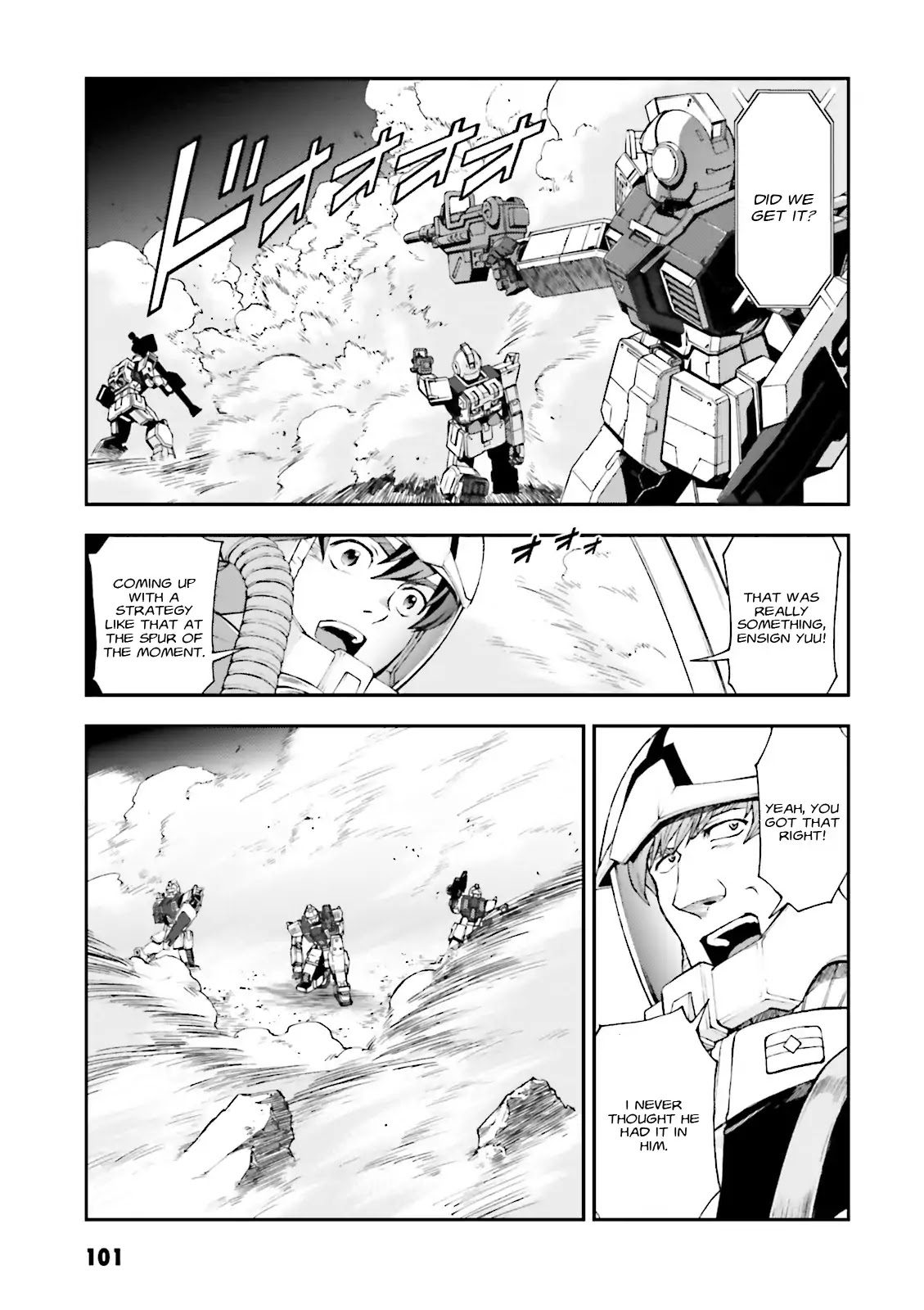 Kidou Sensei Gundam Gaiden - The Blue Destiny (Taichi You) - Chapter 3: Stage 3 - Blue Terror