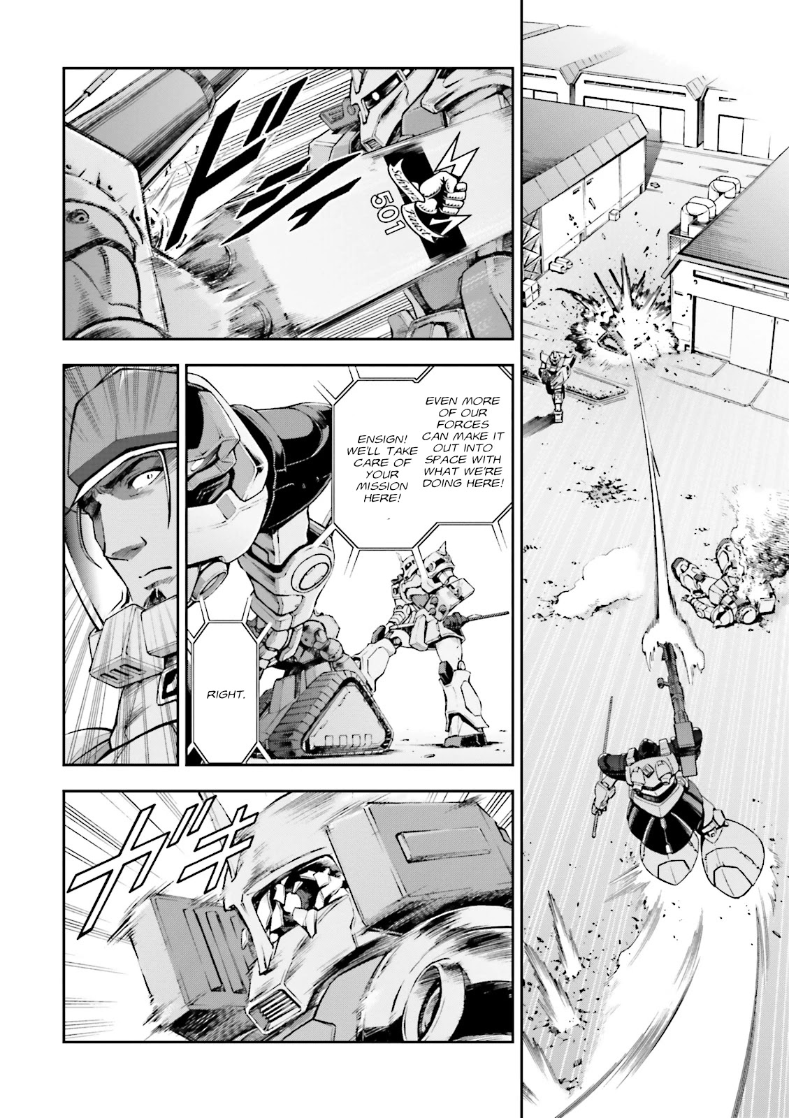 Kidou Sensei Gundam Gaiden - The Blue Destiny (Taichi You) - Chapter 7: Battle Of Newbern Base