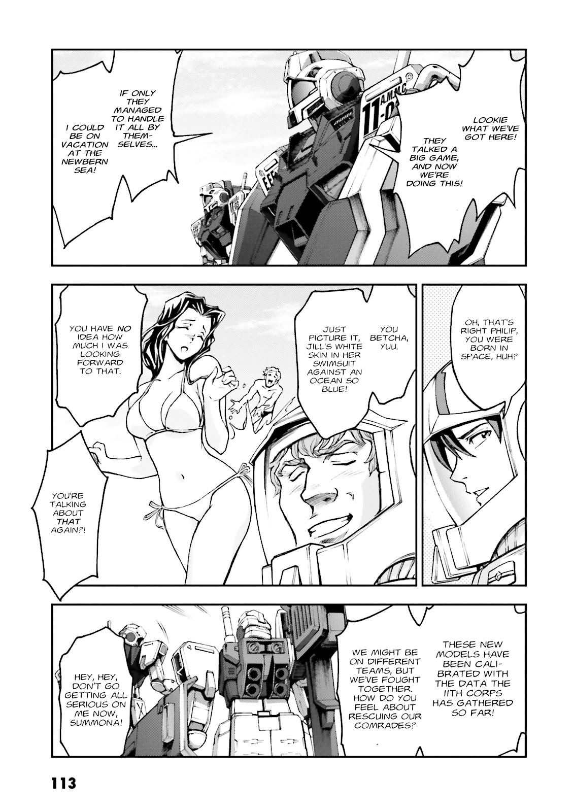 Kidou Sensei Gundam Gaiden - The Blue Destiny (Taichi You) - Chapter 9: Blue Destiny