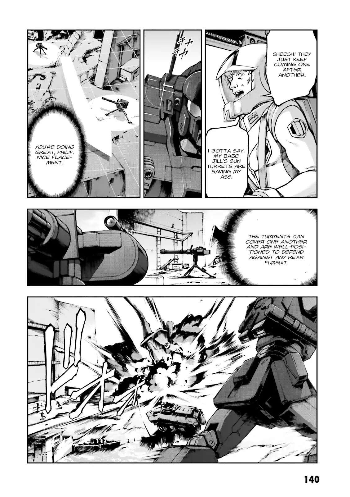 Kidou Sensei Gundam Gaiden - The Blue Destiny (Taichi You) - Chapter 14