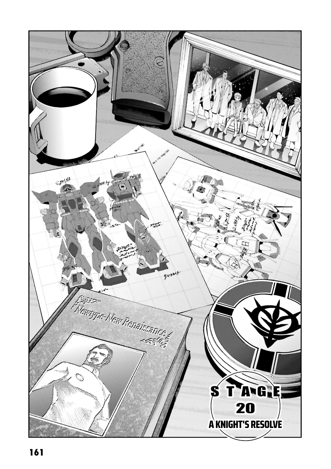 Kidou Sensei Gundam Gaiden - The Blue Destiny (Taichi You) - Vol.4 Chapter 20: A Knight's Resolve