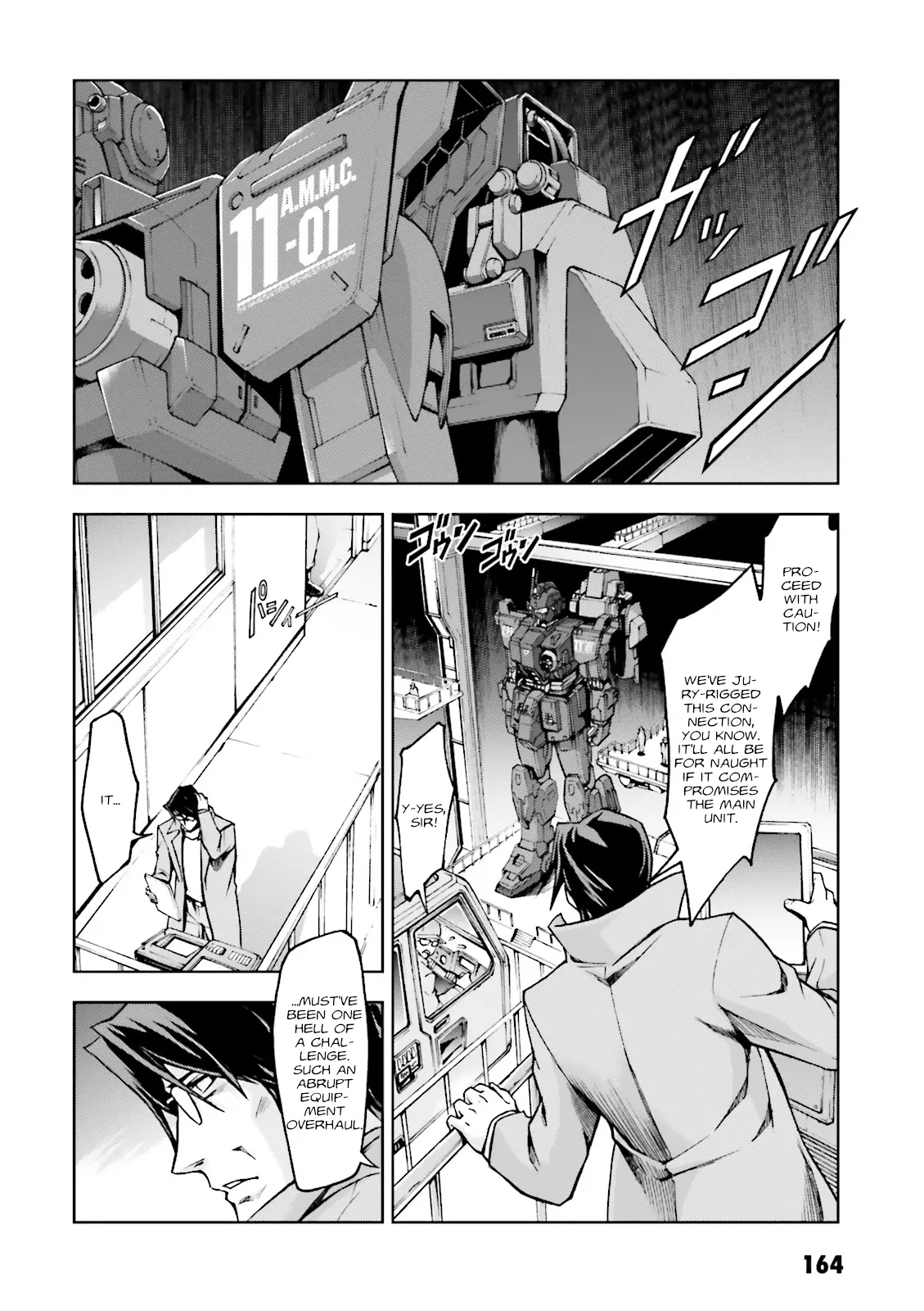 Kidou Sensei Gundam Gaiden - The Blue Destiny (Taichi You) - Vol.4 Chapter 20: A Knight's Resolve