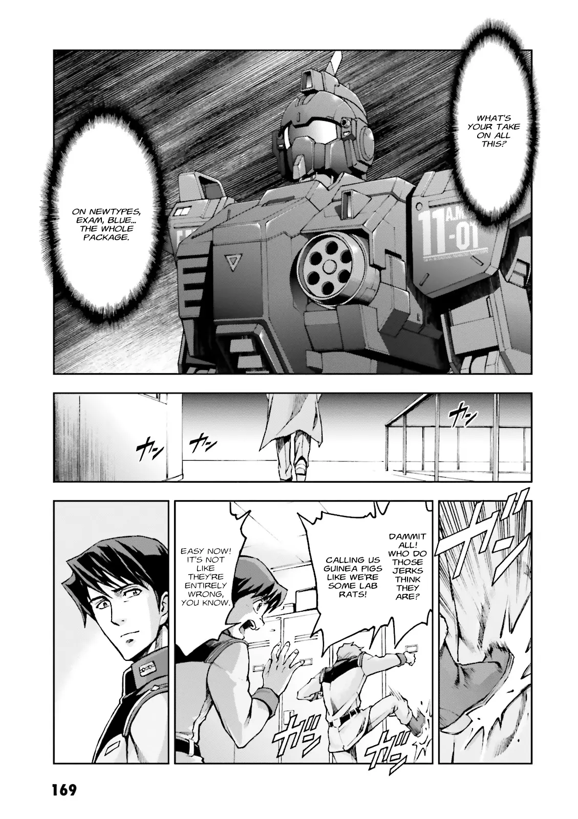 Kidou Sensei Gundam Gaiden - The Blue Destiny (Taichi You) - Vol.4 Chapter 20: A Knight's Resolve