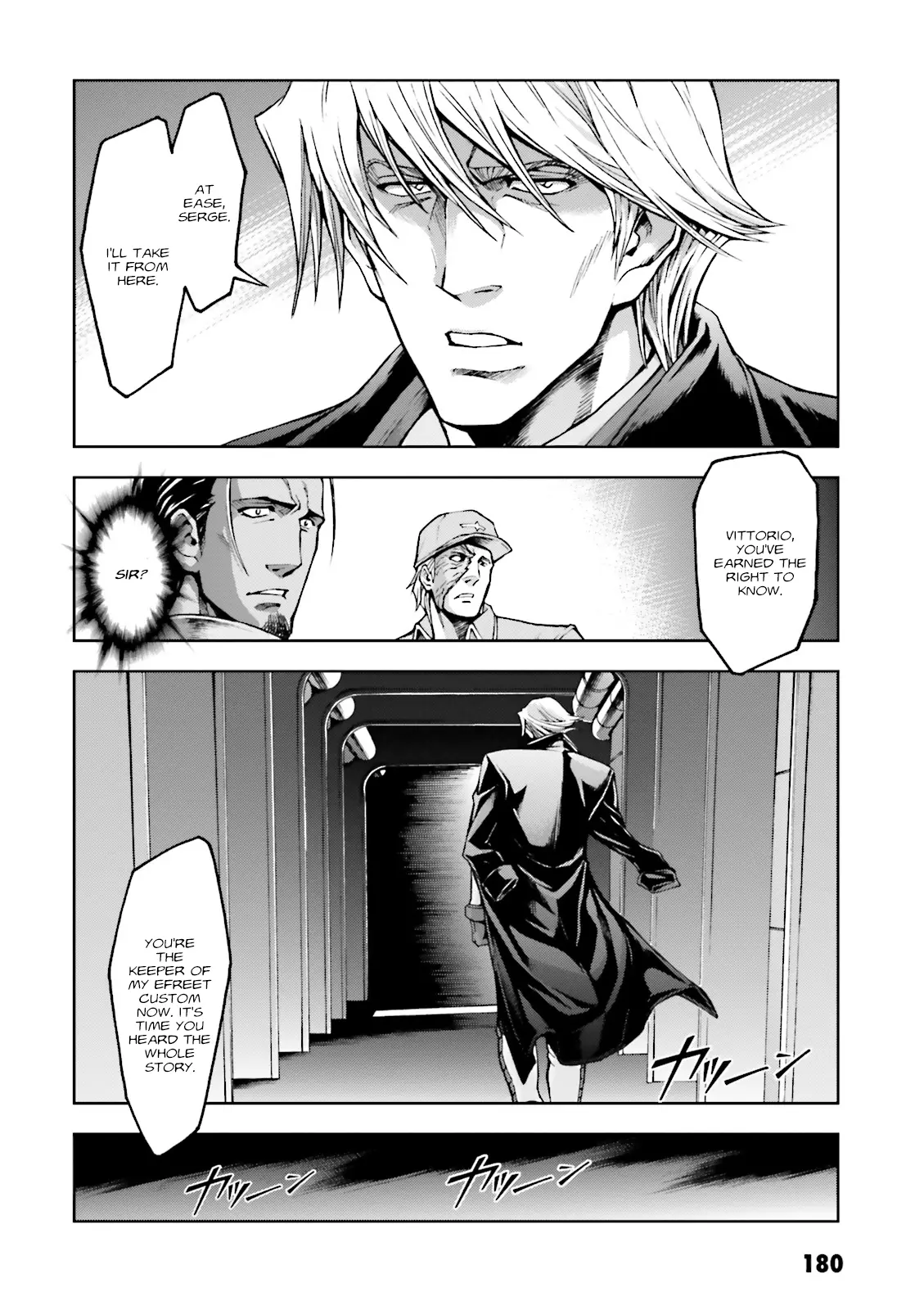 Kidou Sensei Gundam Gaiden - The Blue Destiny (Taichi You) - Vol.4 Chapter 20: A Knight's Resolve