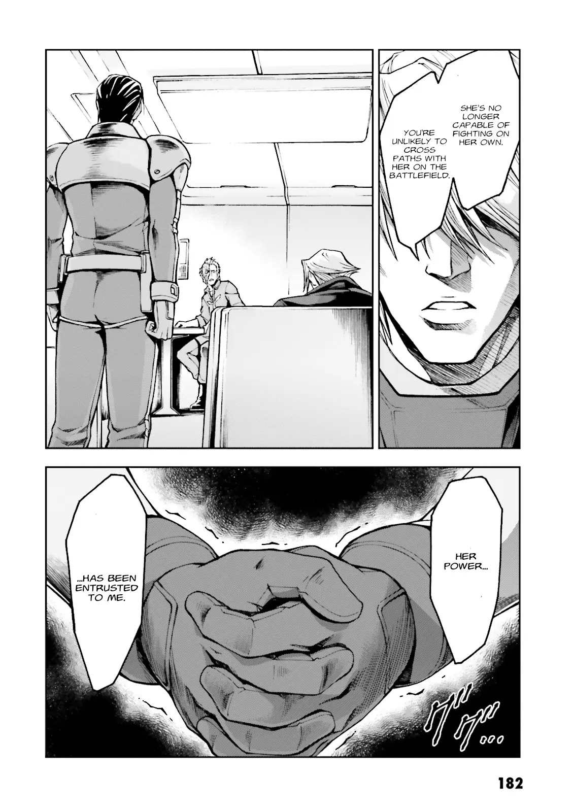 Kidou Sensei Gundam Gaiden - The Blue Destiny (Taichi You) - Vol.4 Chapter 20: A Knight's Resolve