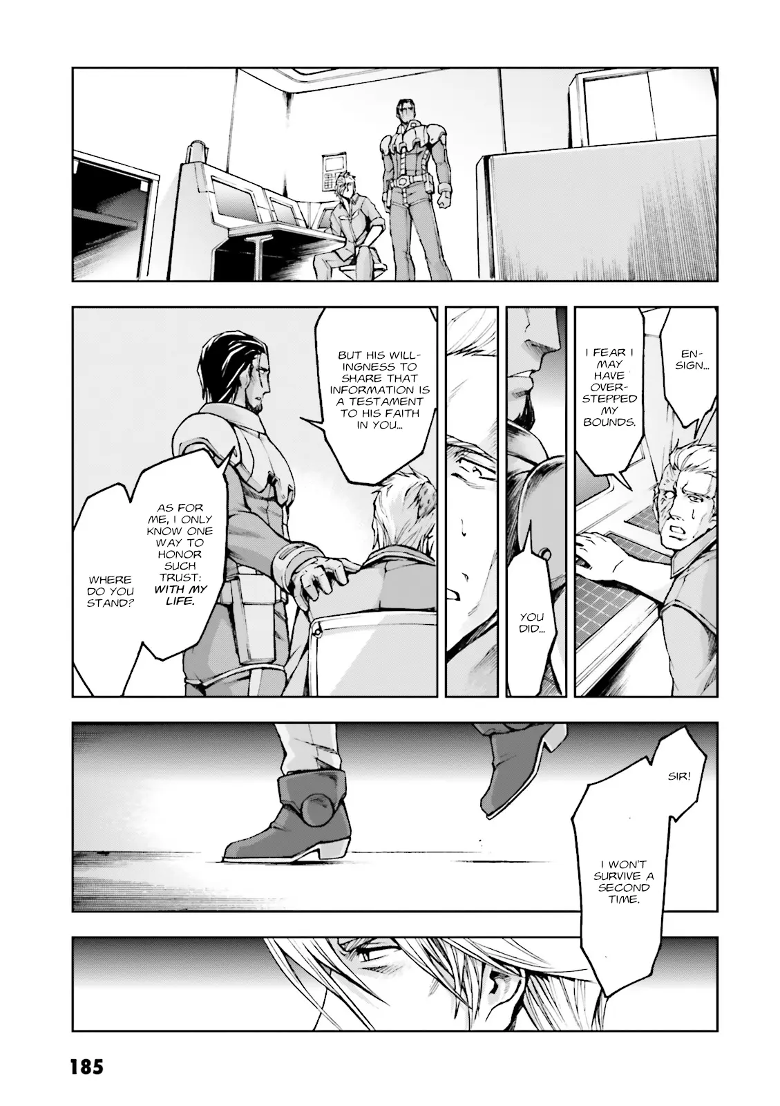 Kidou Sensei Gundam Gaiden - The Blue Destiny (Taichi You) - Vol.4 Chapter 20: A Knight's Resolve