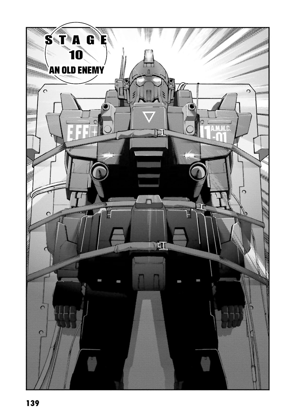 Kidou Sensei Gundam Gaiden - The Blue Destiny (Taichi You) - Chapter 10: An Old Enemy