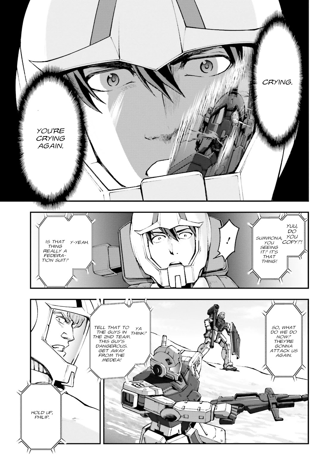 Kidou Sensei Gundam Gaiden - The Blue Destiny (Taichi You) - Chapter 10: An Old Enemy