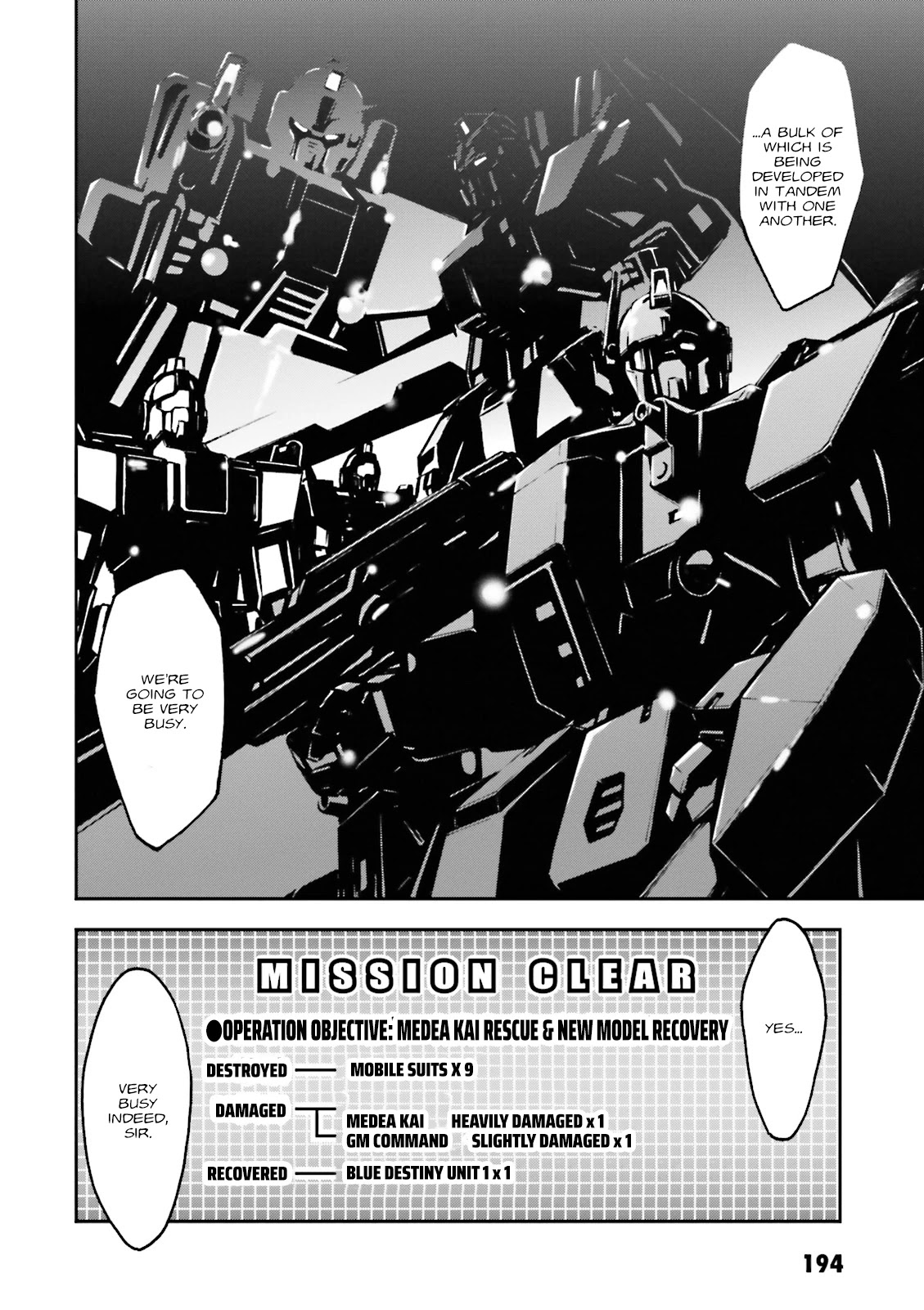 Kidou Sensei Gundam Gaiden - The Blue Destiny (Taichi You) - Chapter 10: An Old Enemy