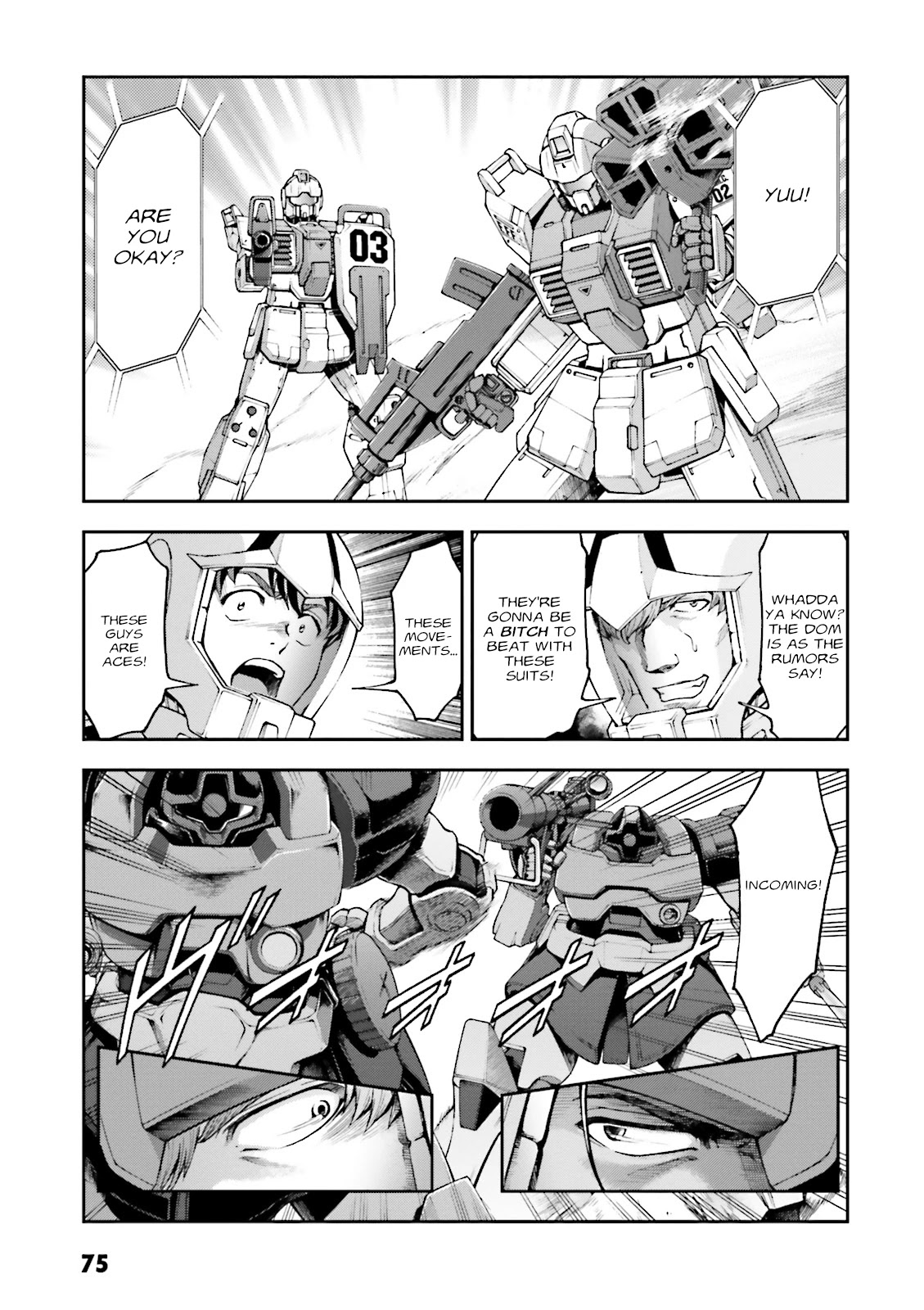 Kidou Sensei Gundam Gaiden - The Blue Destiny (Taichi You) - Chapter 8: Exam Resonance