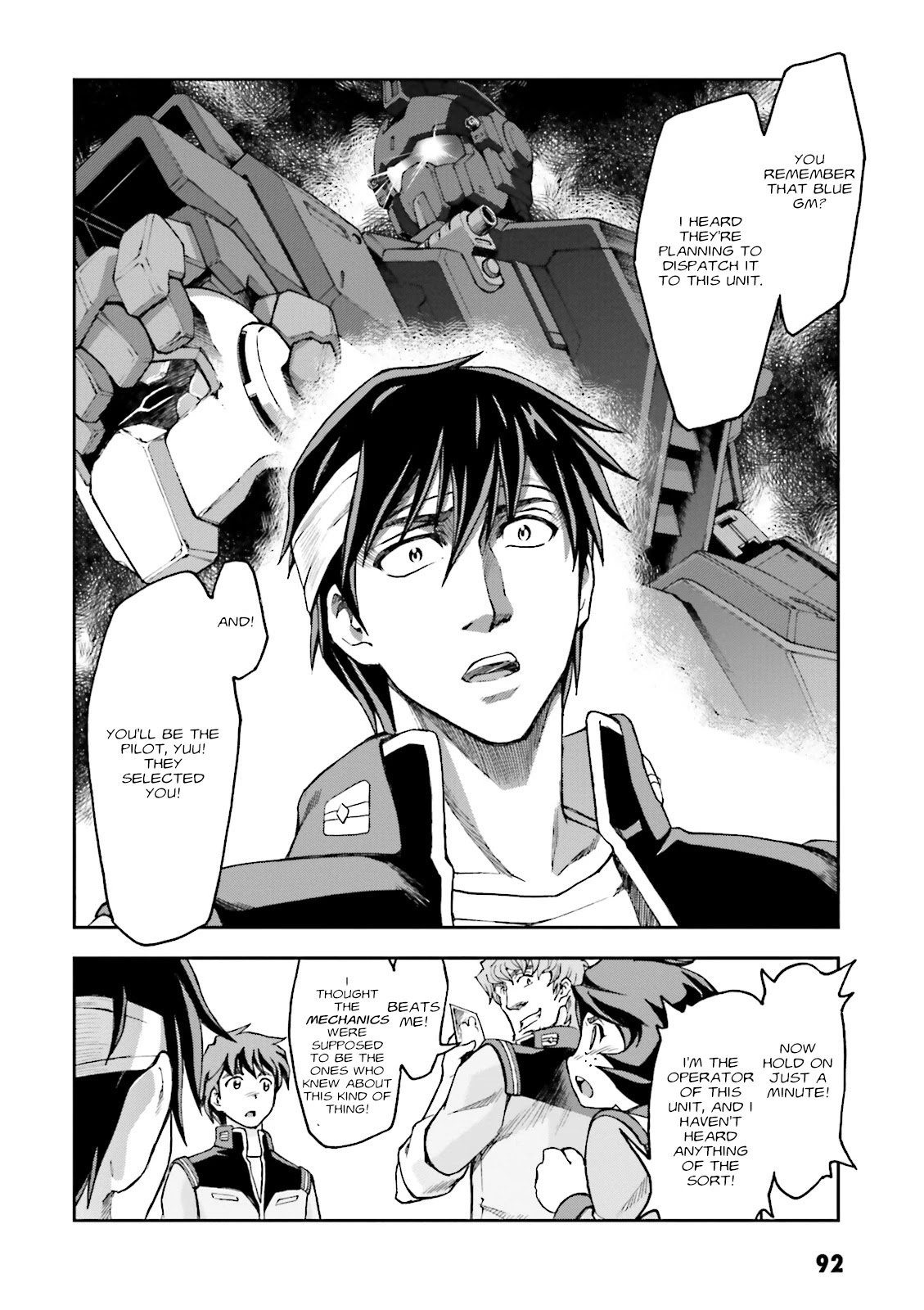 Kidou Sensei Gundam Gaiden - The Blue Destiny (Taichi You) - Chapter 8: Exam Resonance