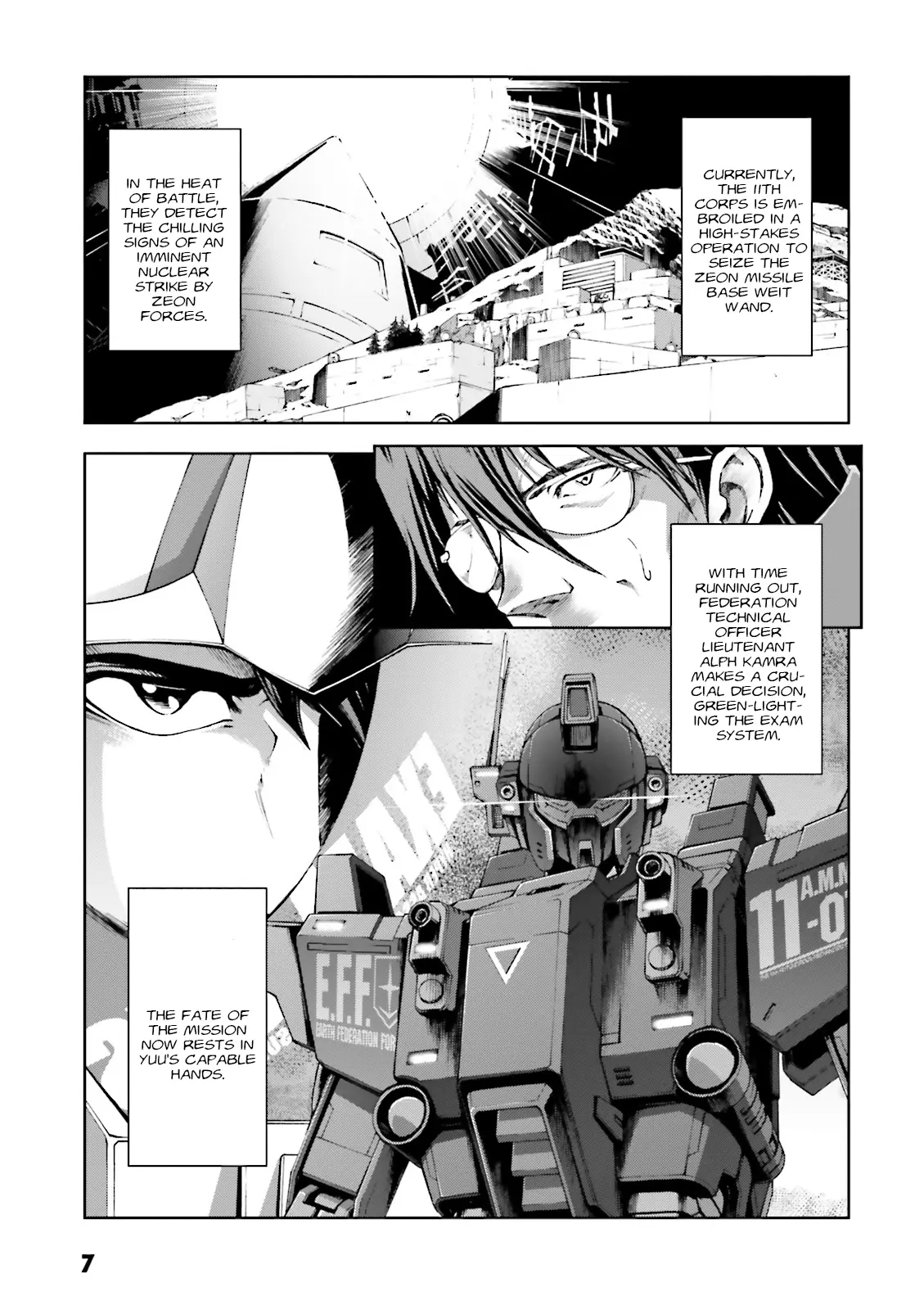 Kidou Sensei Gundam Gaiden - The Blue Destiny (Taichi You) - Vol.4 Chapter 16: Time Limit