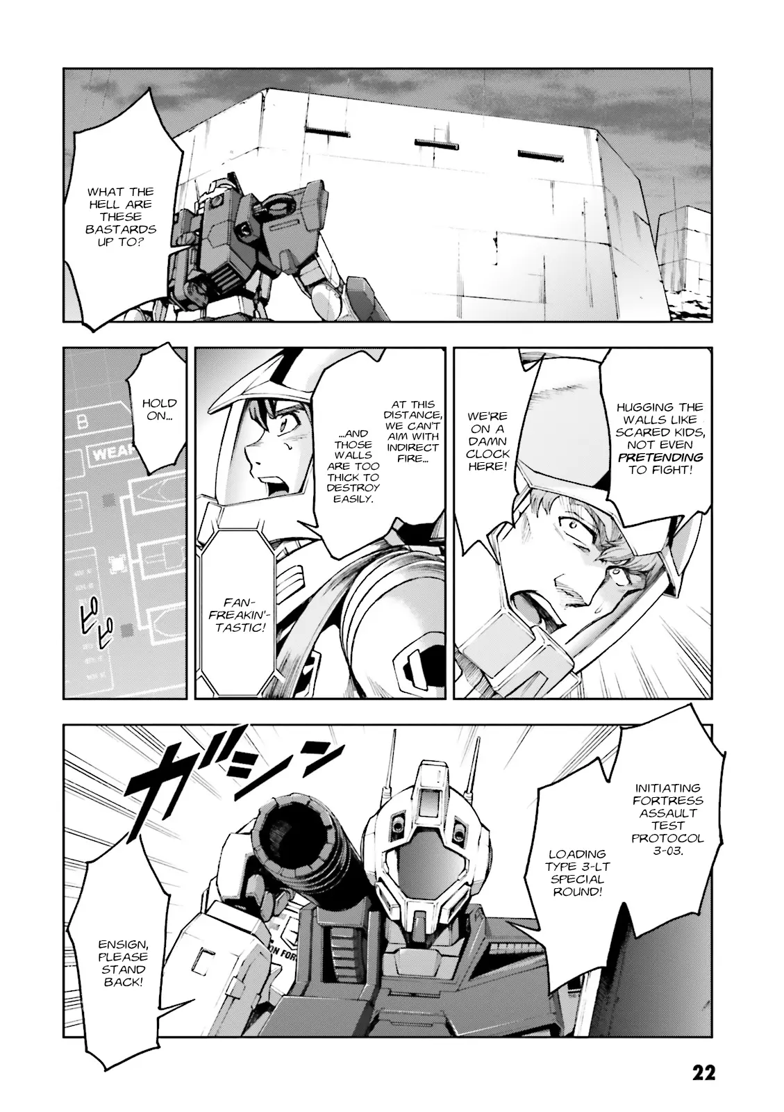 Kidou Sensei Gundam Gaiden - The Blue Destiny (Taichi You) - Vol.4 Chapter 16: Time Limit