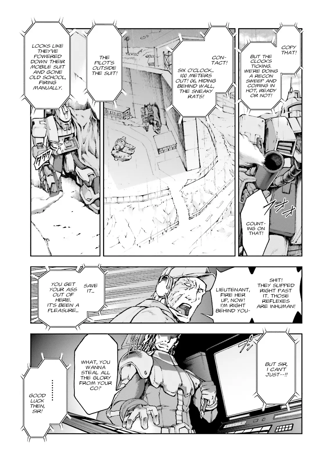 Kidou Sensei Gundam Gaiden - The Blue Destiny (Taichi You) - Vol.4 Chapter 16: Time Limit