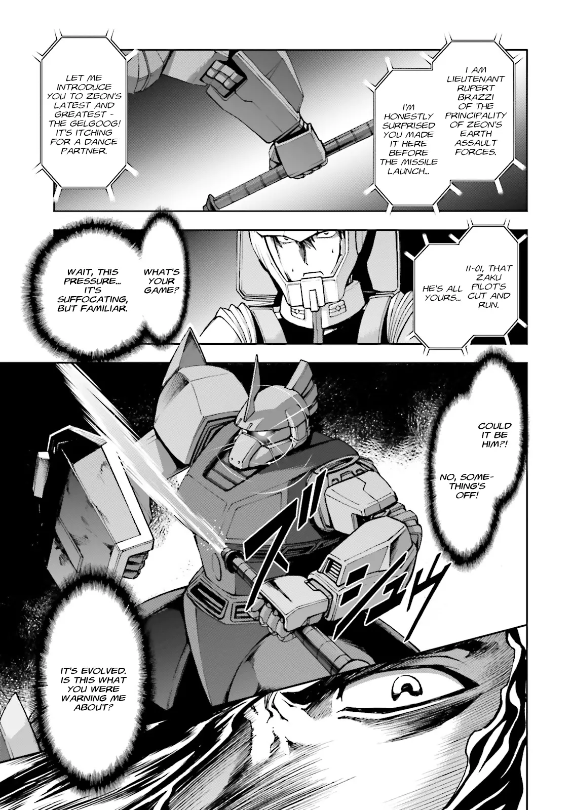 Kidou Sensei Gundam Gaiden - The Blue Destiny (Taichi You) - Vol.4 Chapter 16: Time Limit