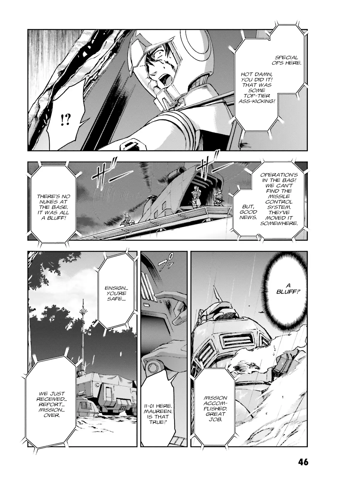 Kidou Sensei Gundam Gaiden - The Blue Destiny (Taichi You) - Vol.4 Chapter 16: Time Limit