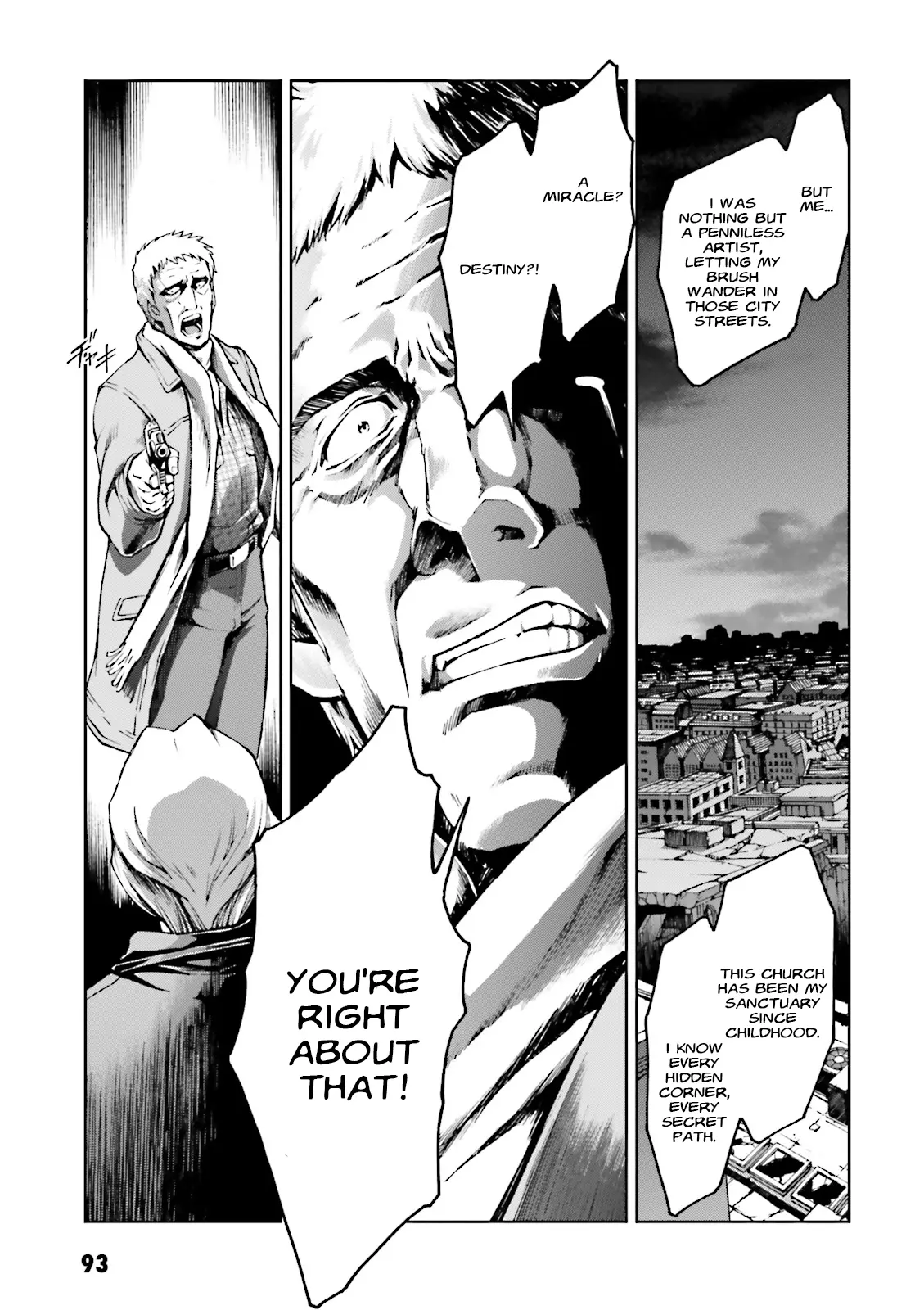 Kidou Sensei Gundam Gaiden - The Blue Destiny (Taichi You) - Vol.5 Chapter 23: City In Turmoil