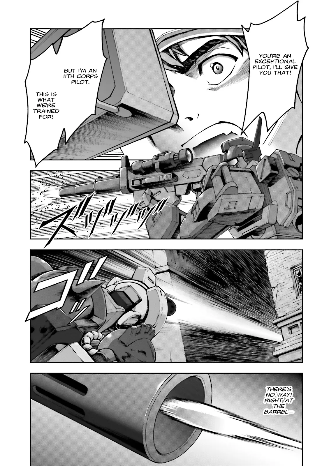 Kidou Sensei Gundam Gaiden - The Blue Destiny (Taichi You) - Vol.5 Chapter 23: City In Turmoil